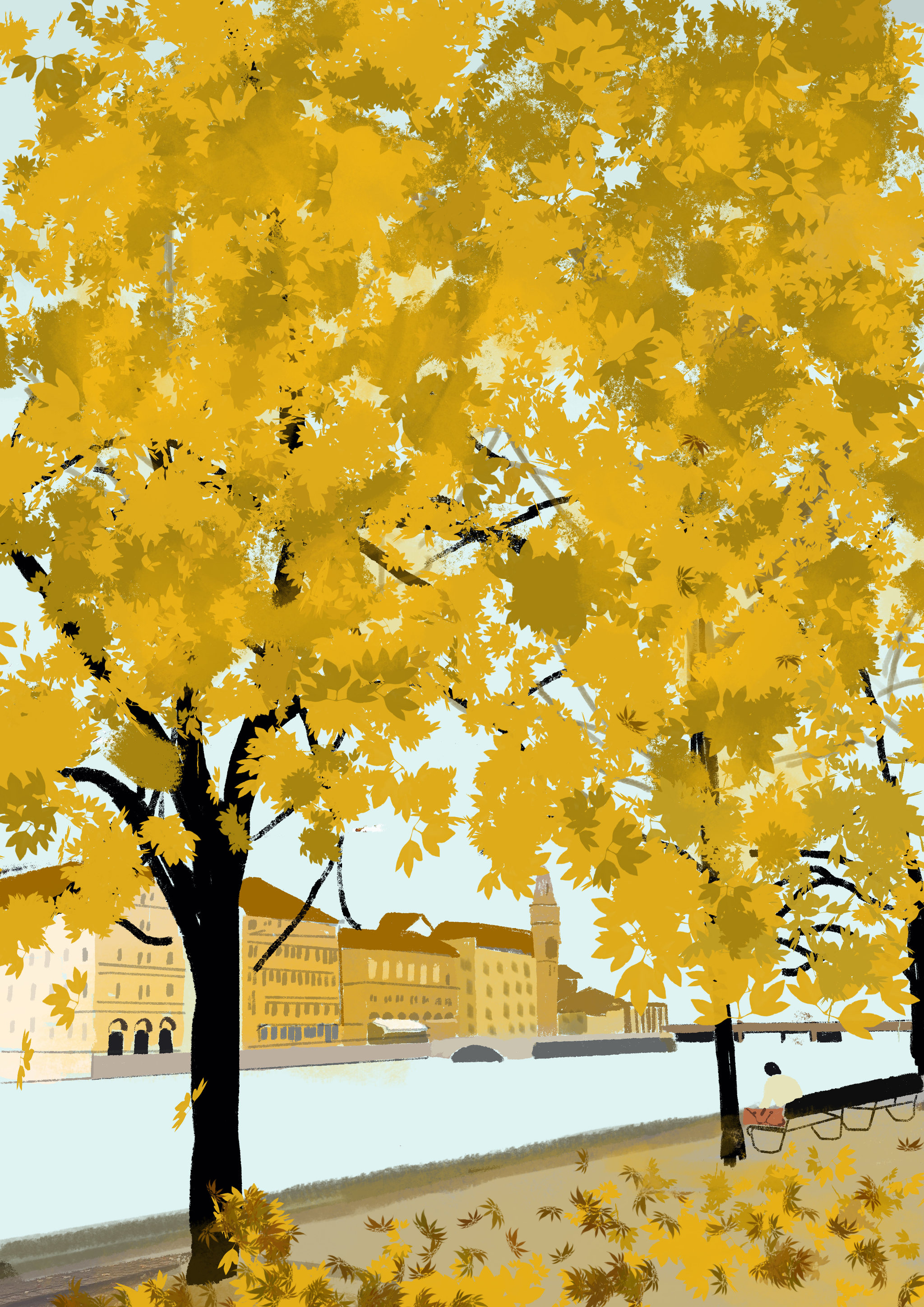 苏黎世秋 - 薛薛 - 原创作品 - 视觉中国(shijueme)