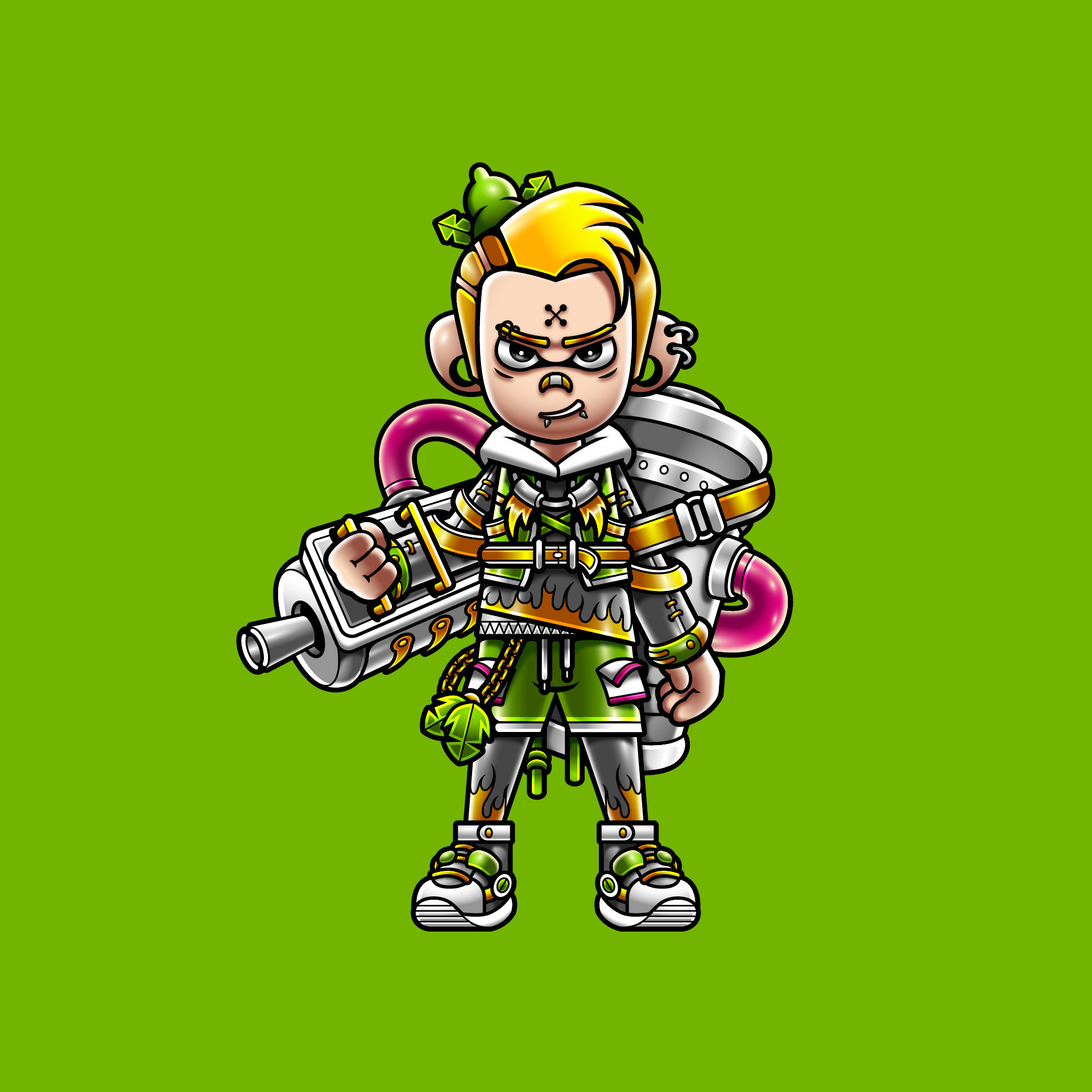 calabash brothers ip形象潮玩设计