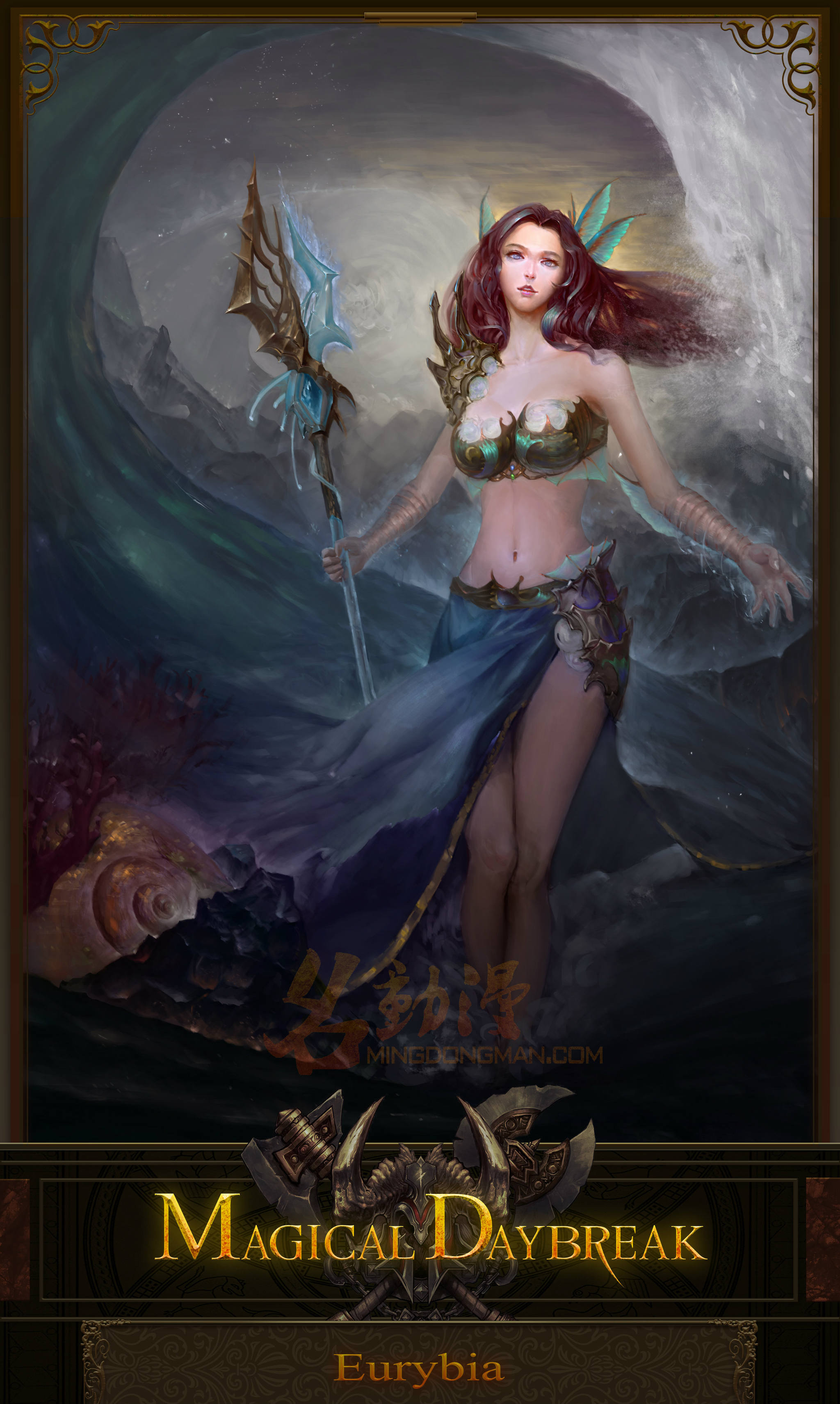 游戏原画游戏美术绘画作品之卡牌角色欣赏