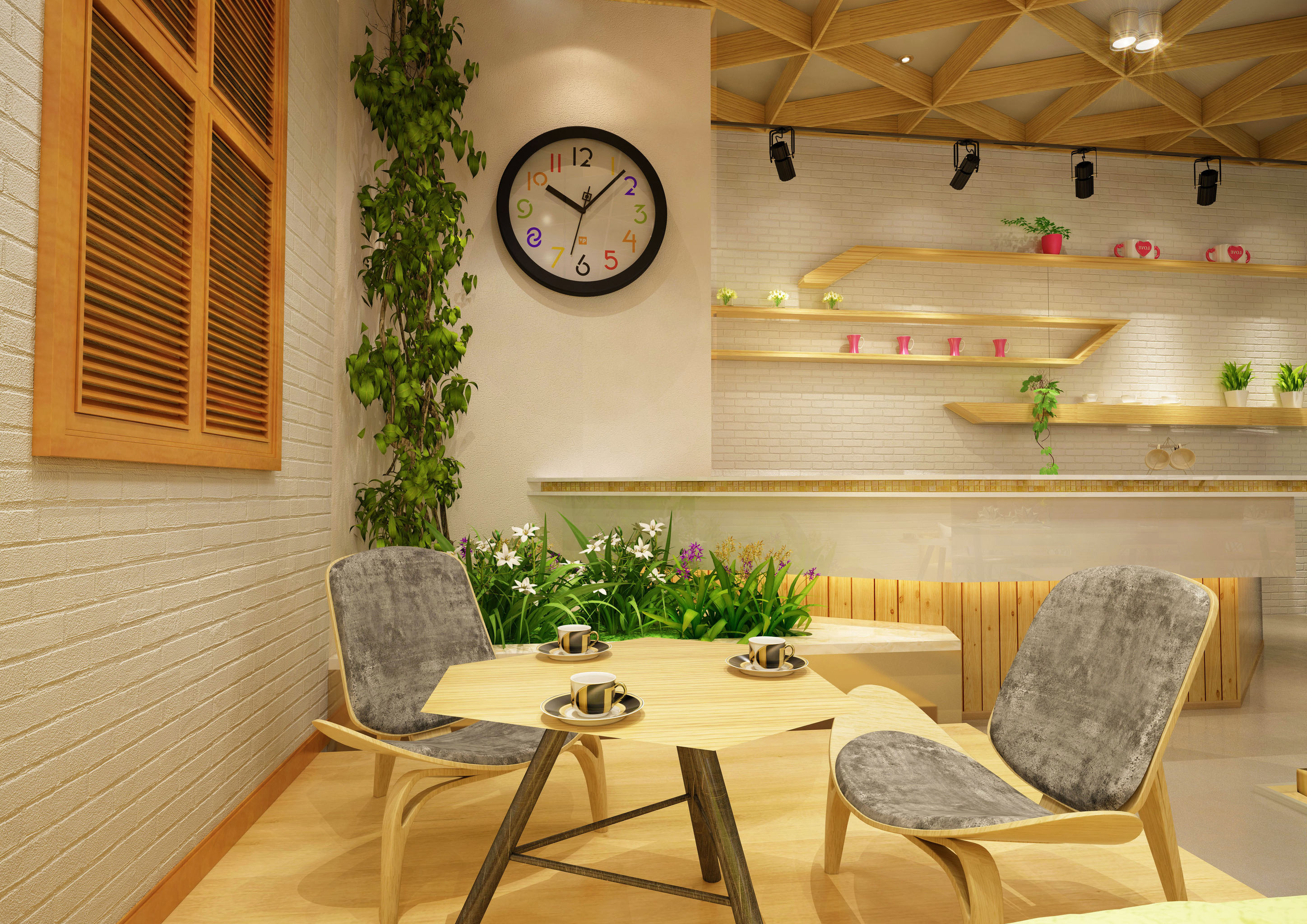 青木休闲餐厅设计方案