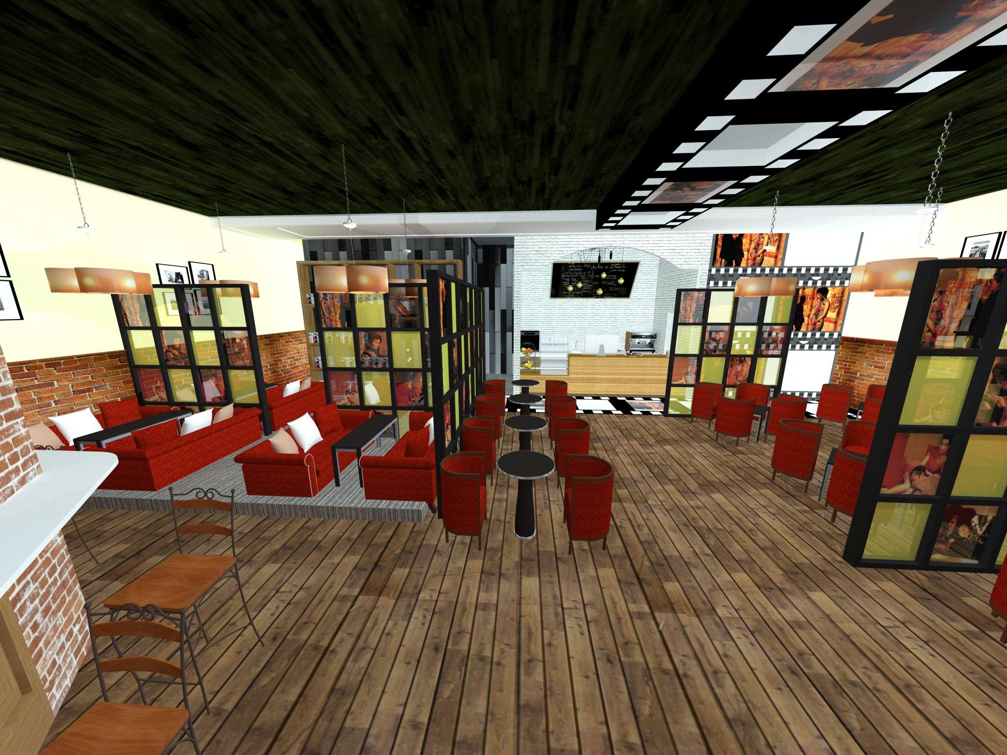 《花样年华》胶片电影主题咖啡厅