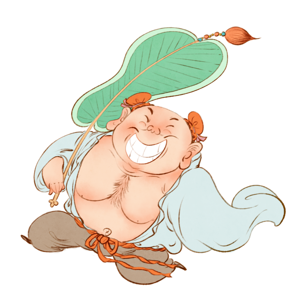 八仙过海神仙之一汉钟离人物元素