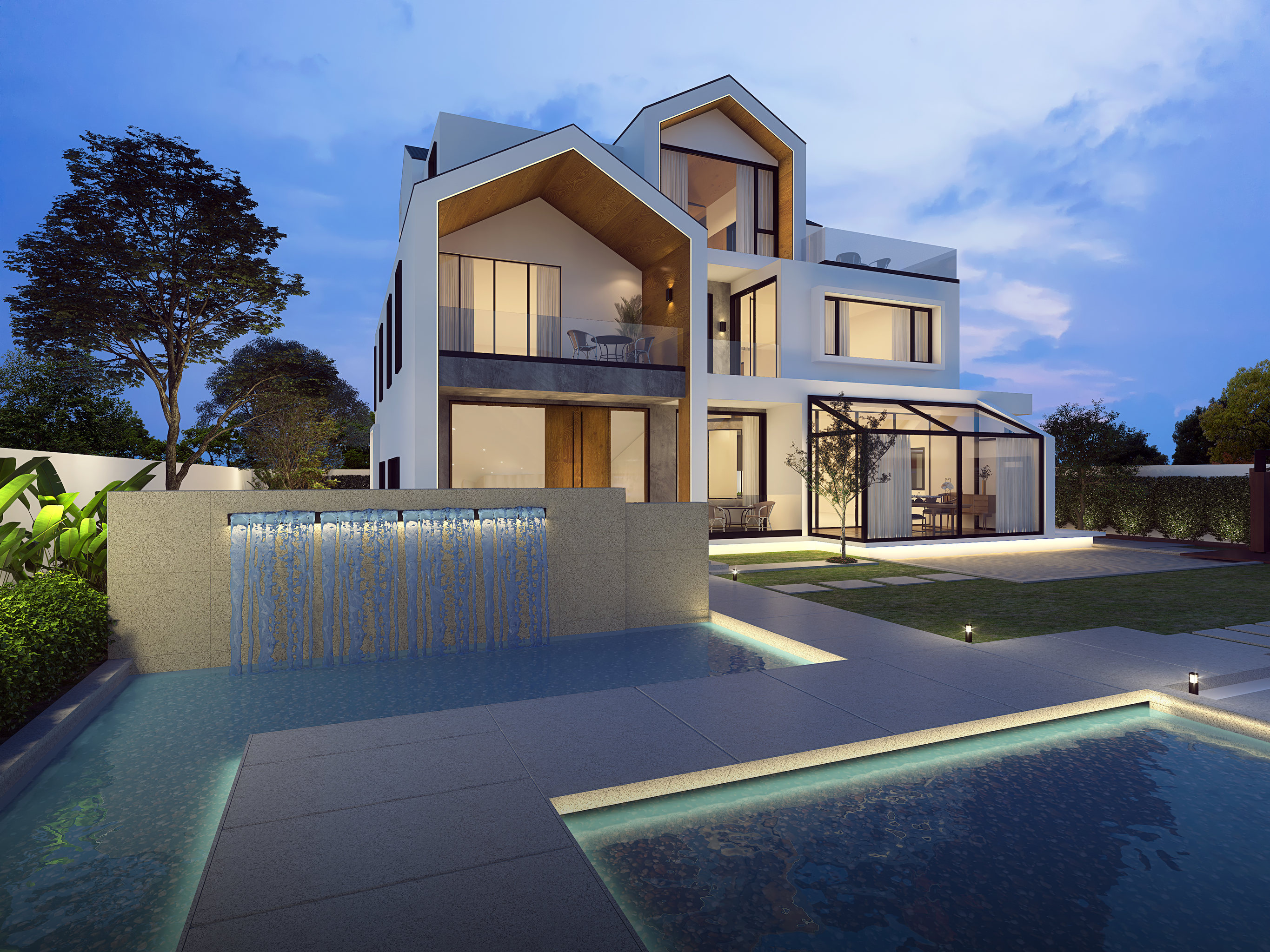 仙居回望乡溪民宿 - 品尚设计 - 原创作品 - 视觉中国(shijueme)