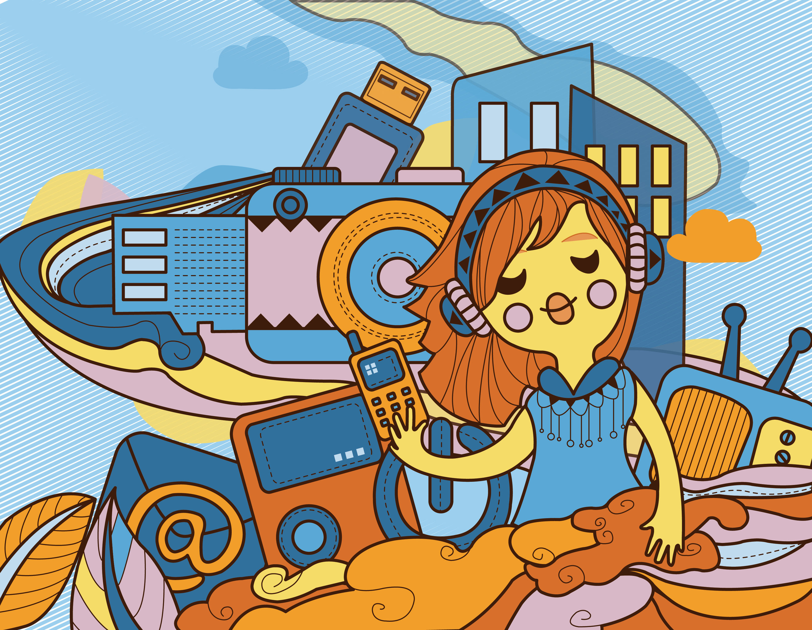 科技新生活 插画  - 商业插画 |   上传时间: 2018-12-28 21:32 为ta