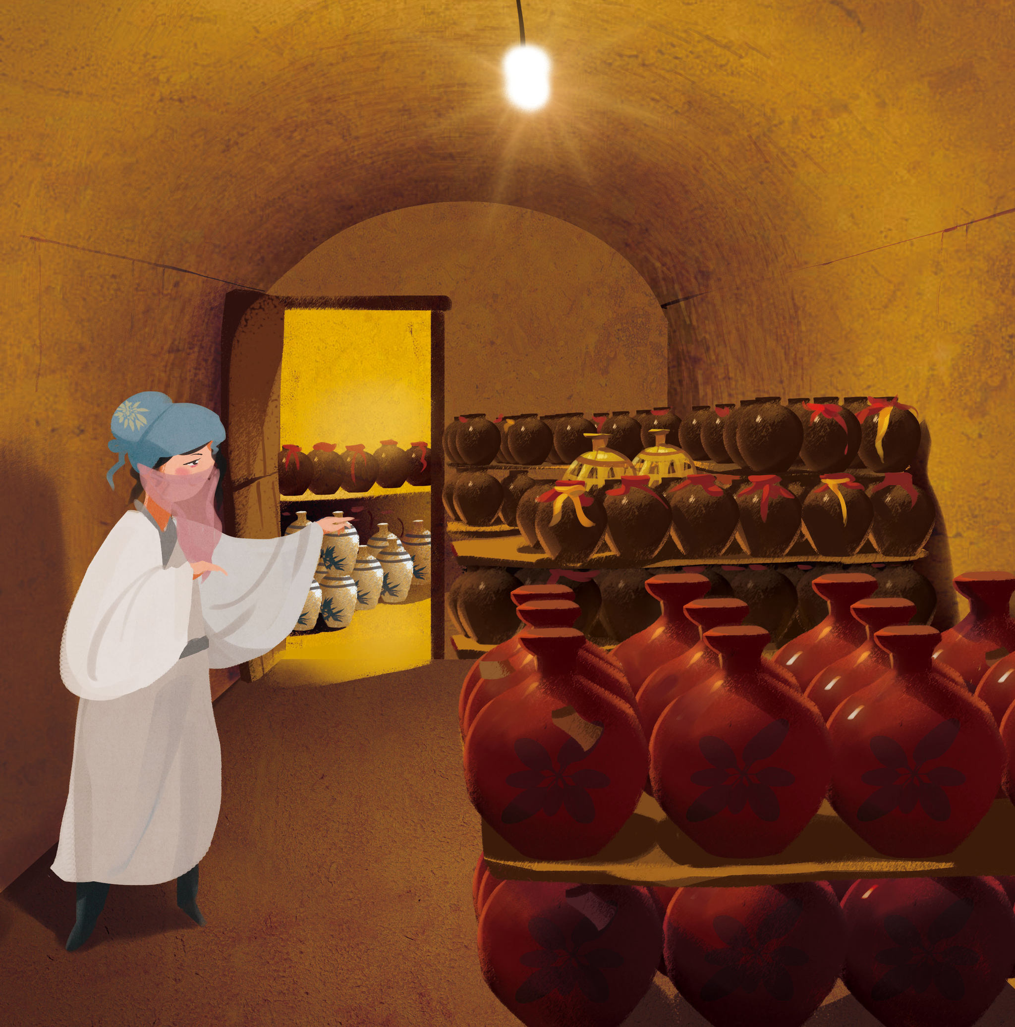 古代酒窖 - 哈尼 - 原创作品 - 视觉中国(shijueme)