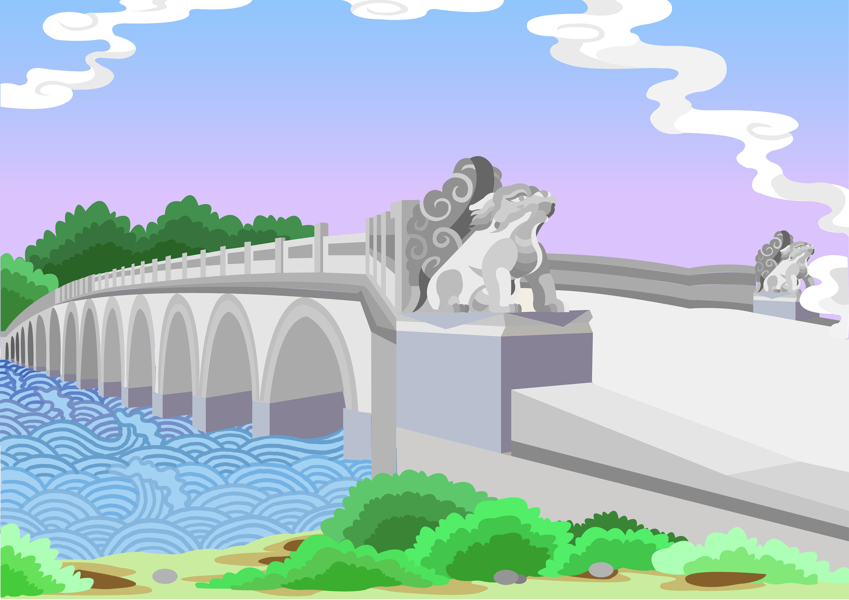 《颐和园四桥系列》北京城市学院 18商插本班 白思宇