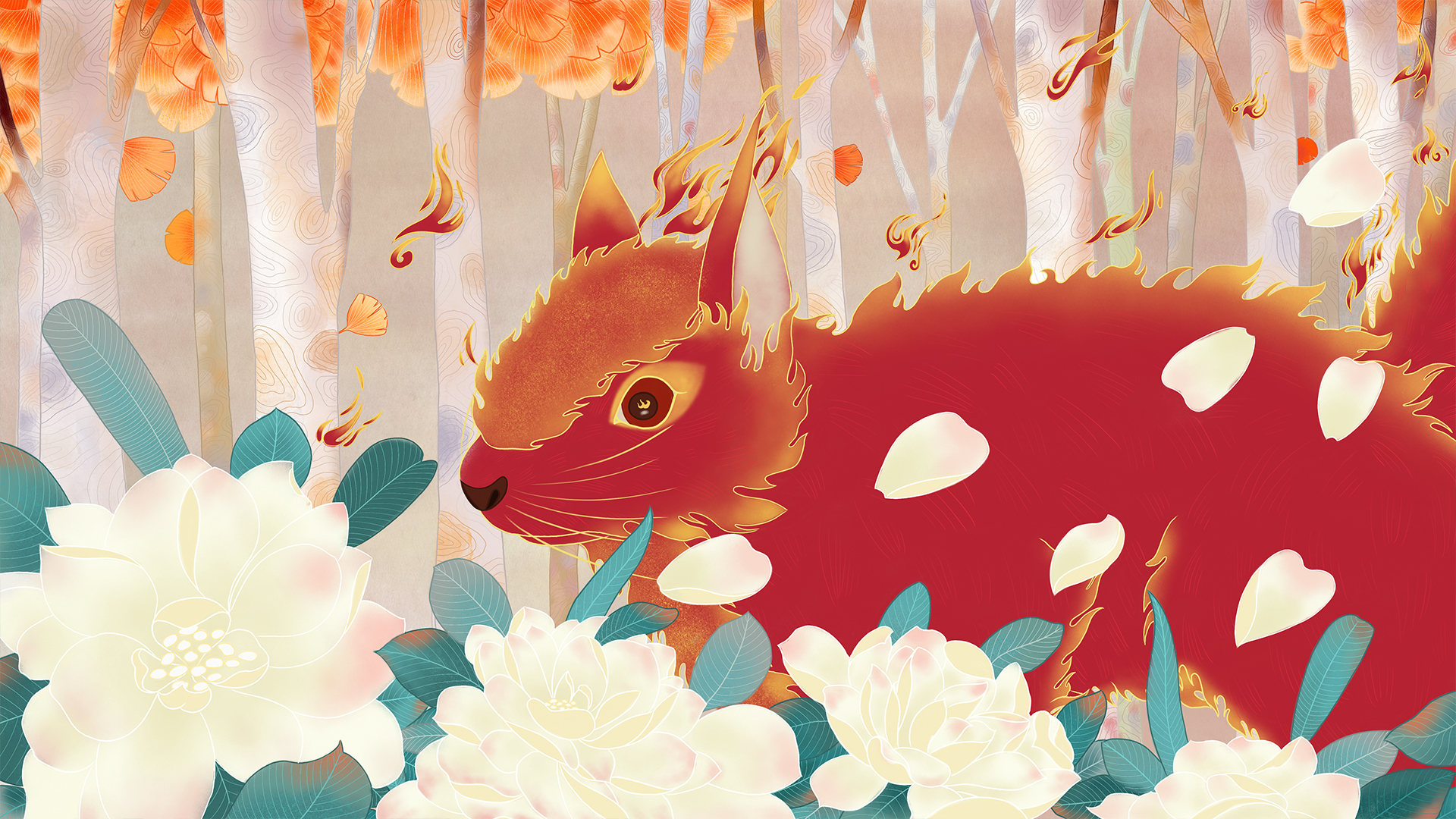 《中国神怪》系列插画作品