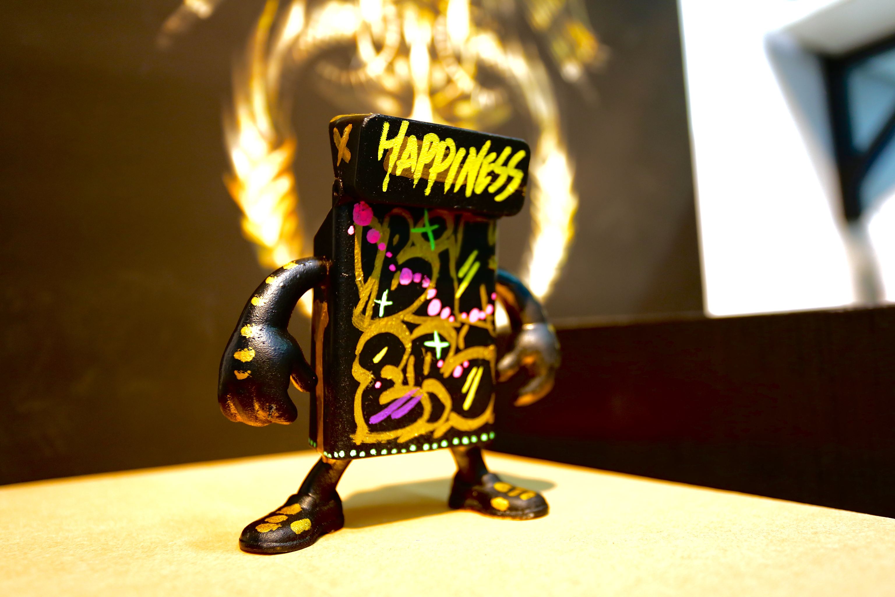 happiness 涂鸦公仔系列