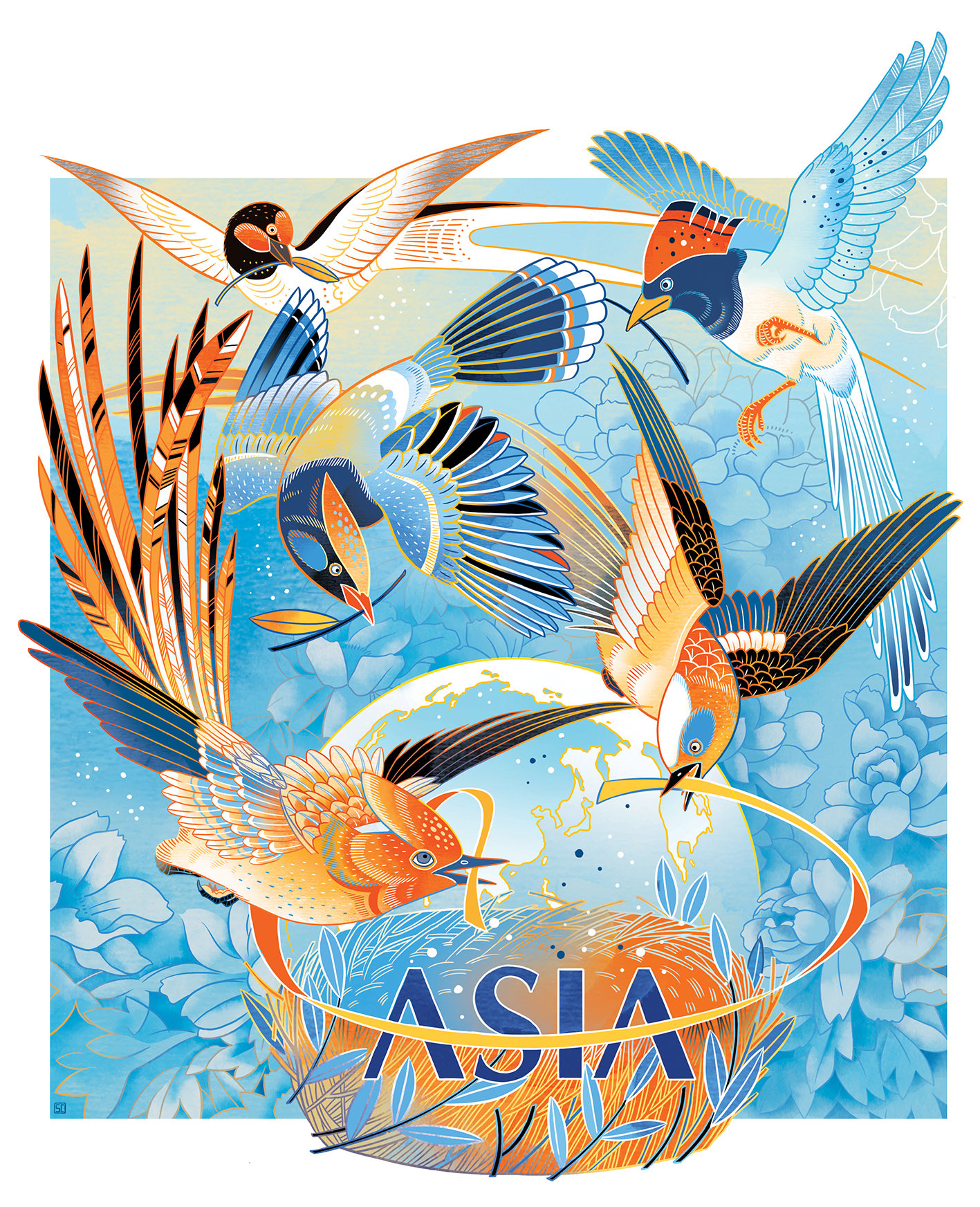 色彩斑斓的中国风,她用插画传播中国声音