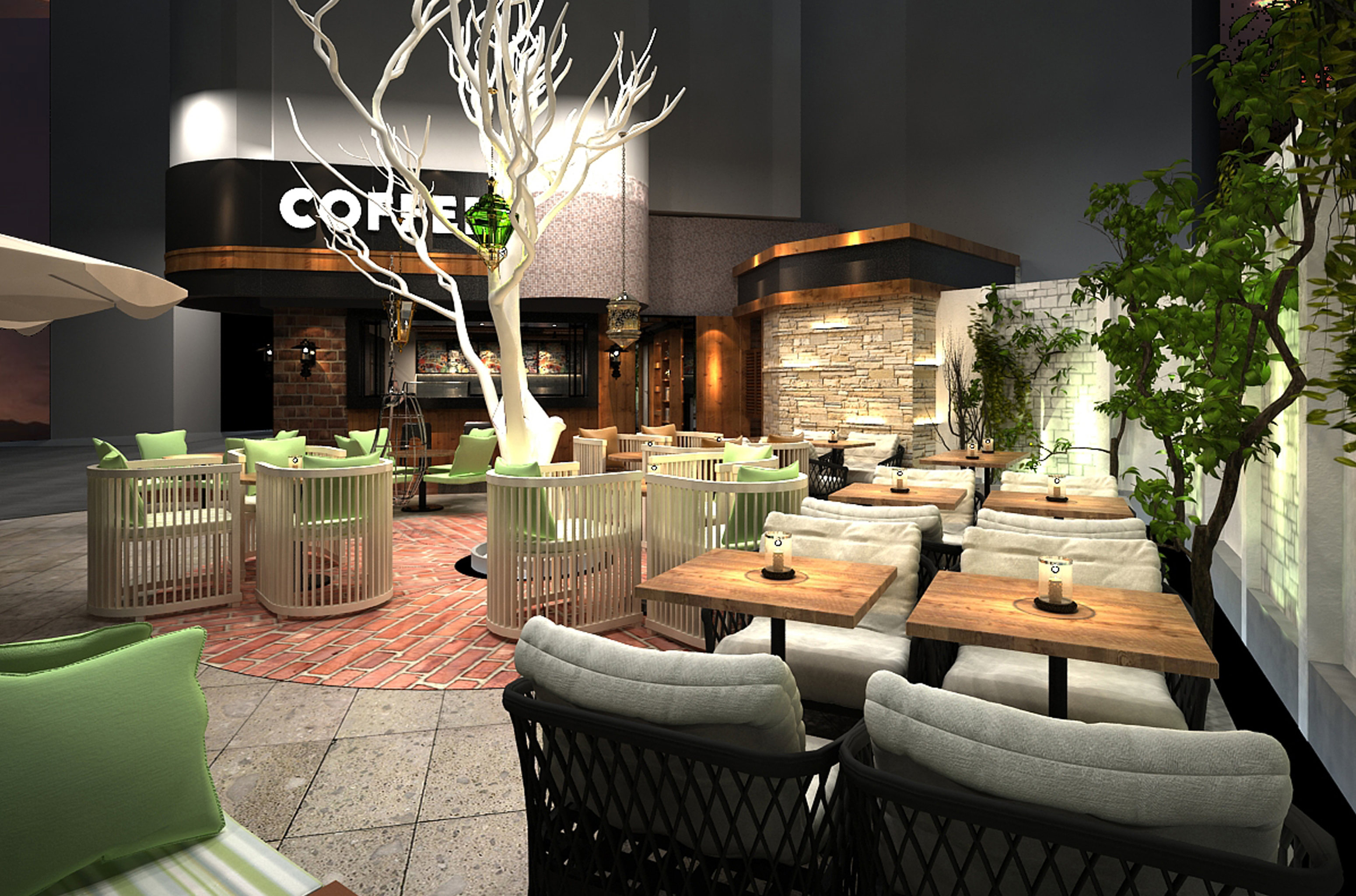 oasis 咖啡厅设计说明