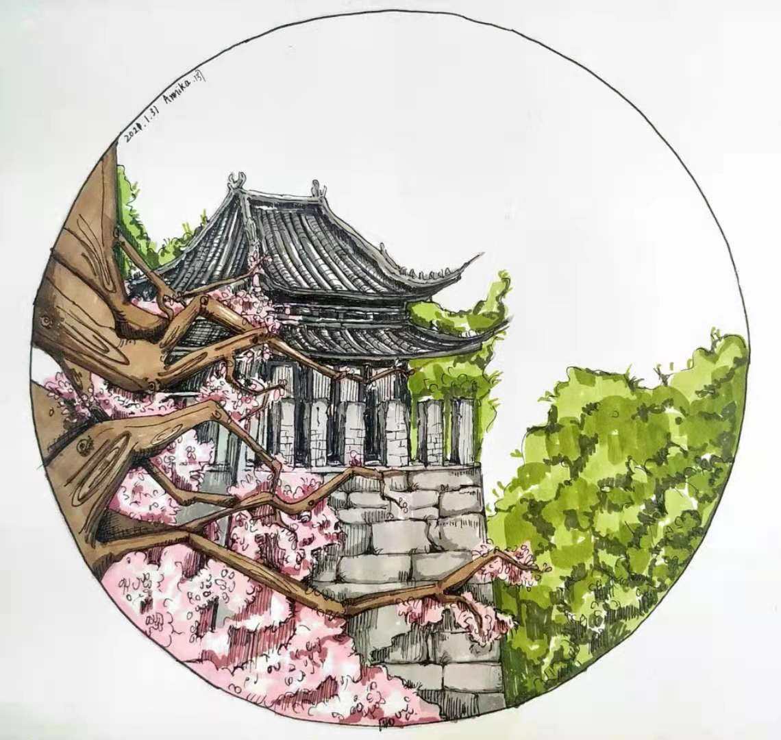 古楼 插画  - 其他绘画 |   上传时间: 2021-10-05 00:04 0 为ta点赞