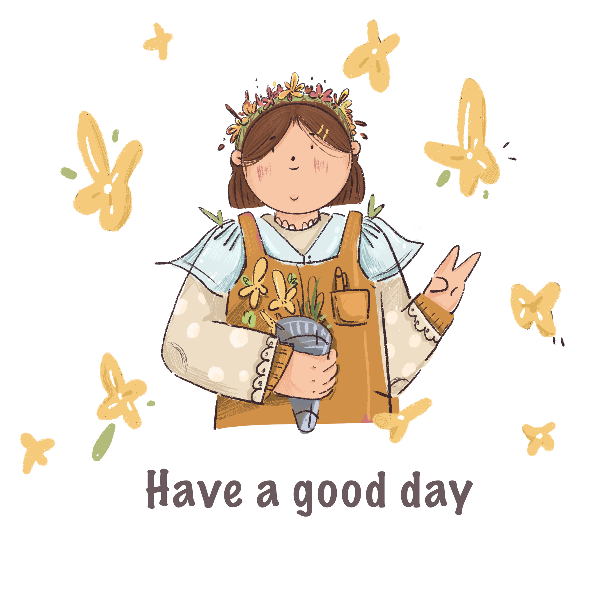 《美好的一天》绘画合集