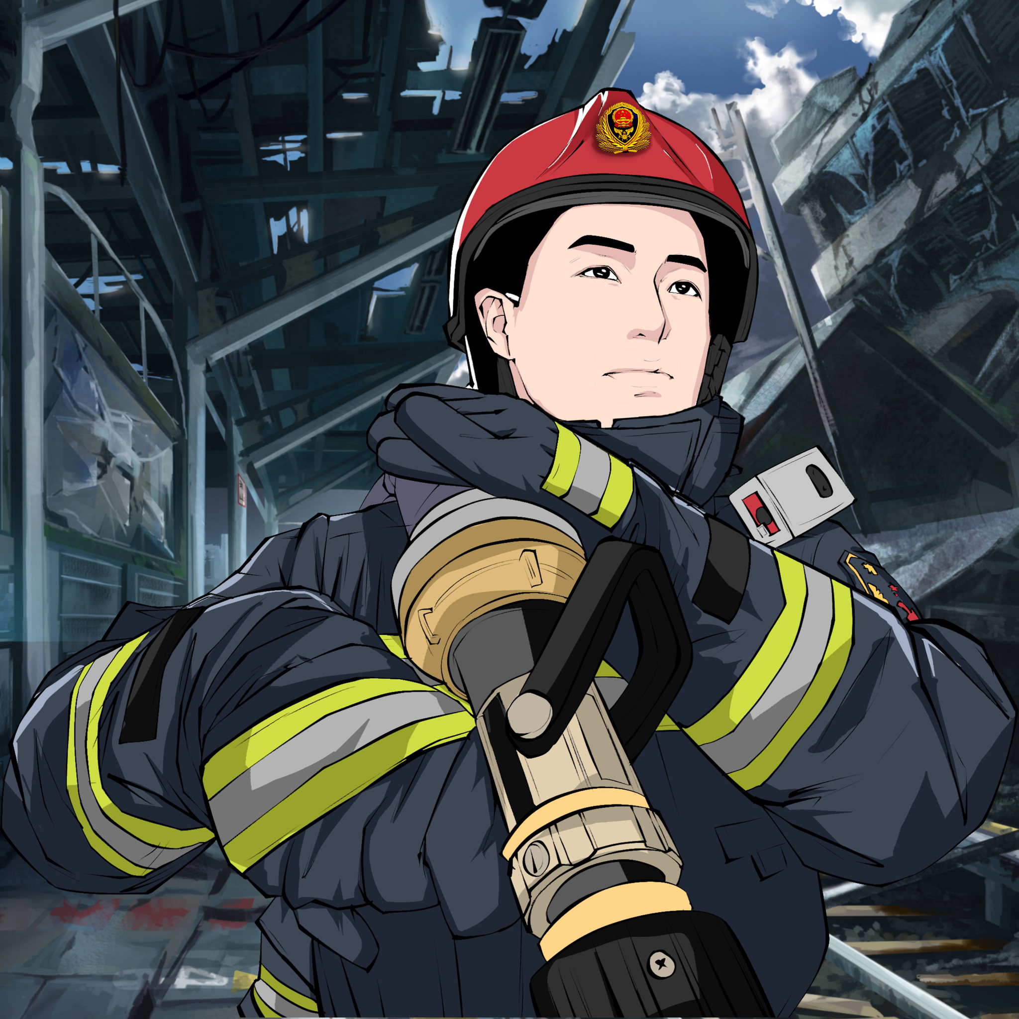 战斗指挥员赵大宝