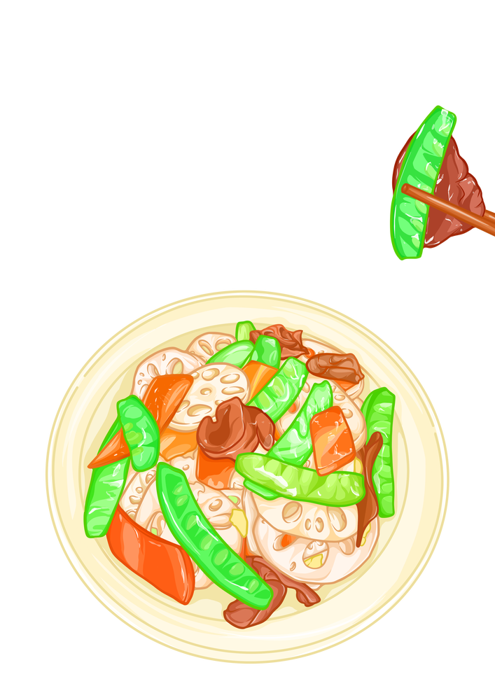 餐饮美食中餐炒菜