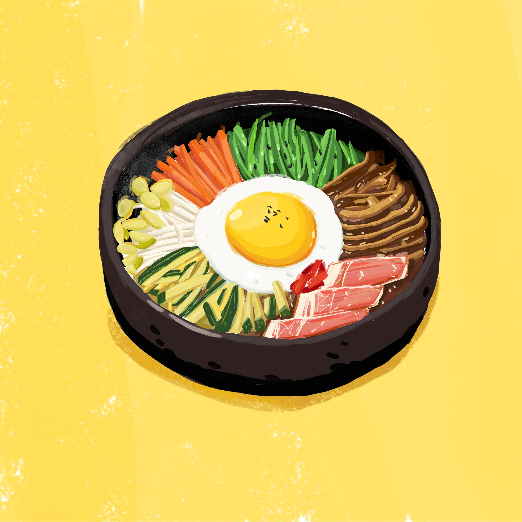 韩国拌饭 - neala - 原创作品 - 视觉中国(shijueme)