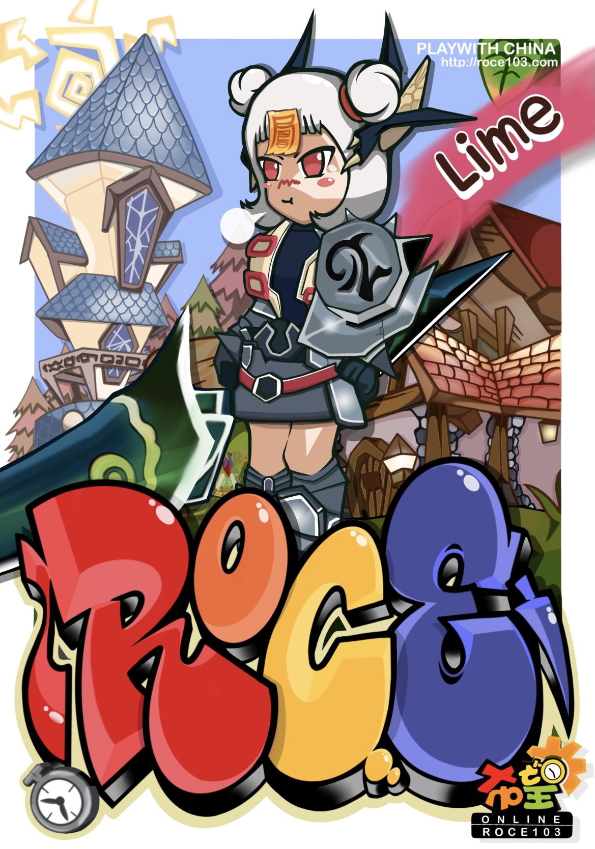 希望ol游戏涂鸦插画 - roce - 原创作品 - 视觉中国(shijueme)