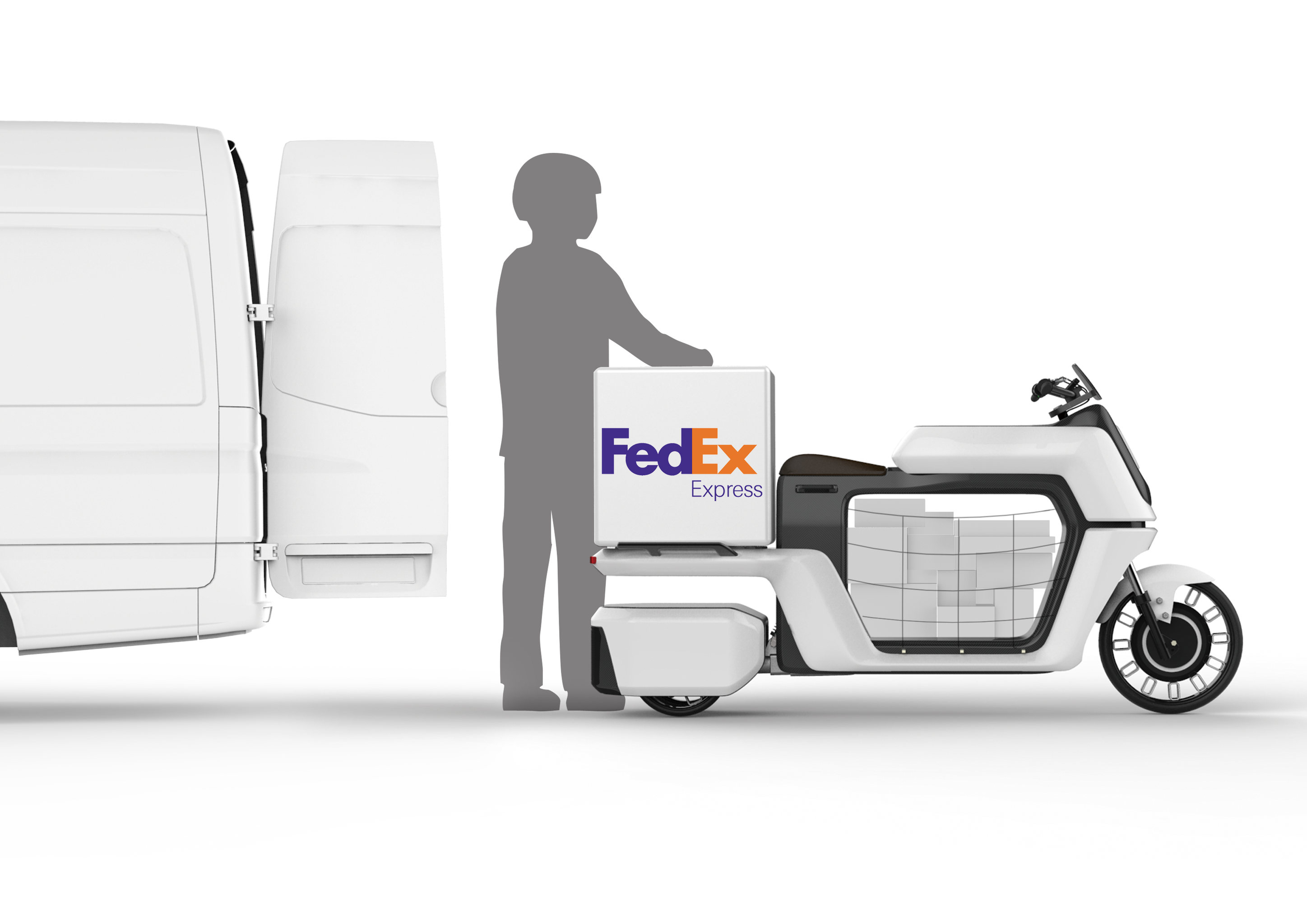 eco-motor 城市物流电动车 - 中国设计红星奖 - 原创作品 - 视觉中国