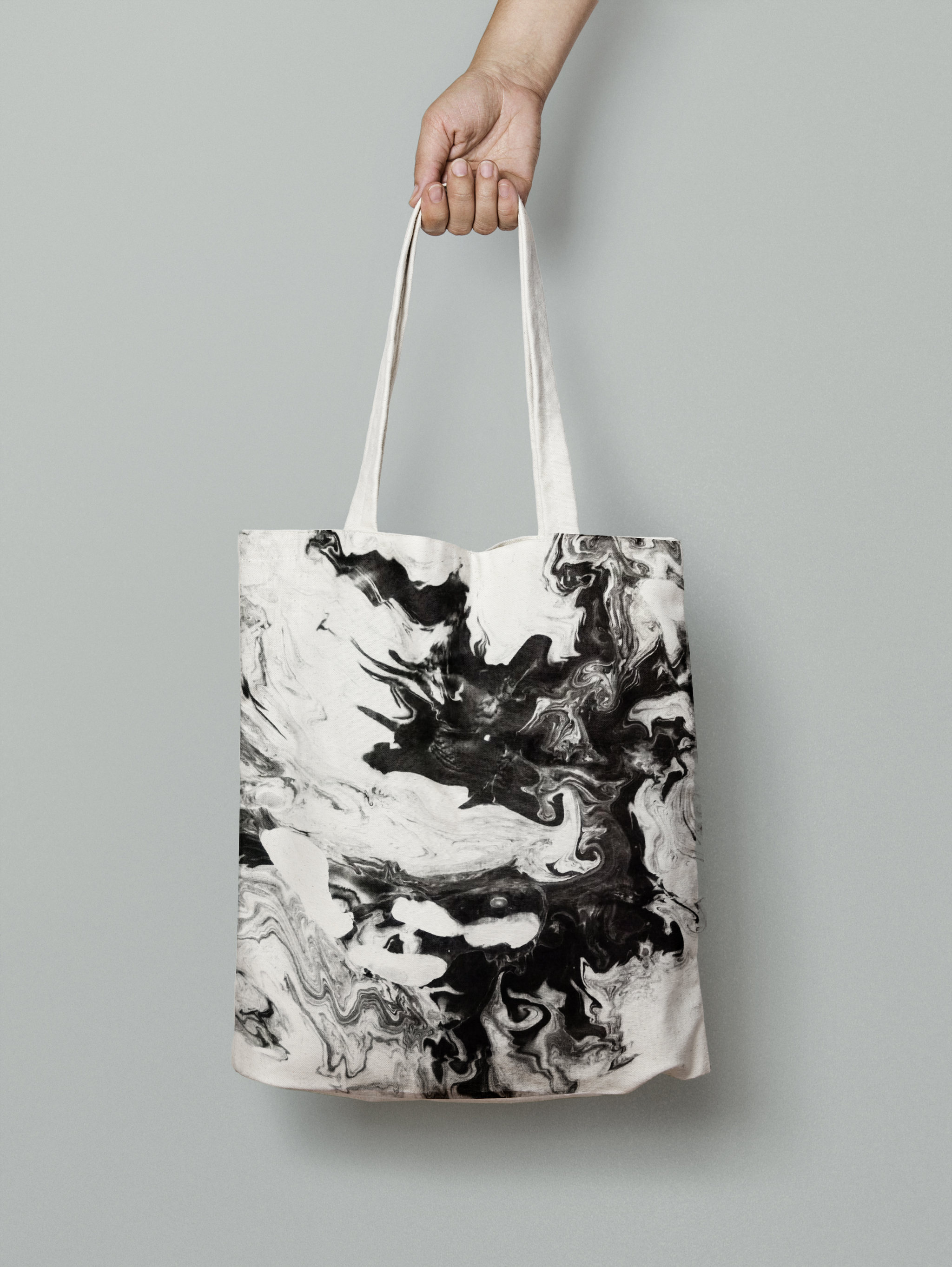 中国传统水墨油宣纸印拓——散