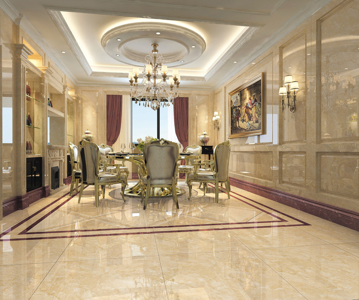 土耳其阿曼米黄全通体大理石瓷砖