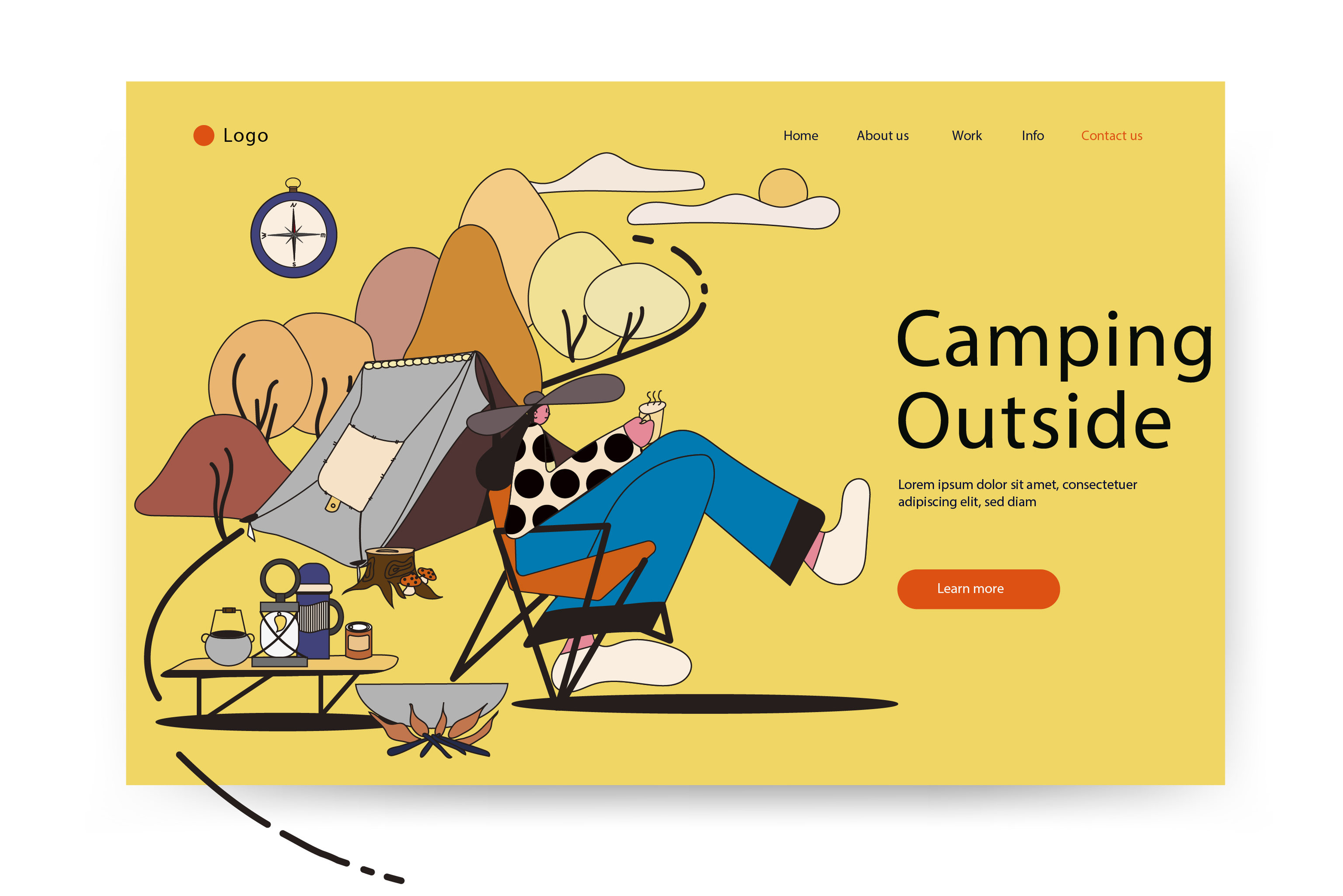 网页运营插画 - jane彭彭 - 原创作品 - 视觉中国(shijueme)