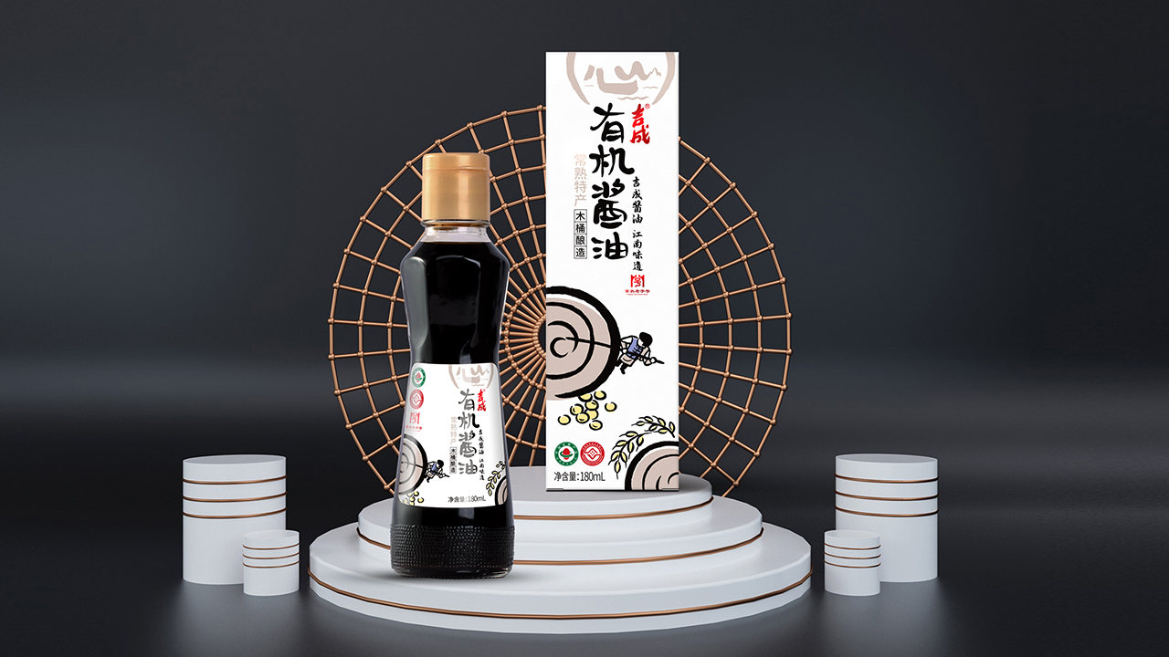 日式酱油包装设计