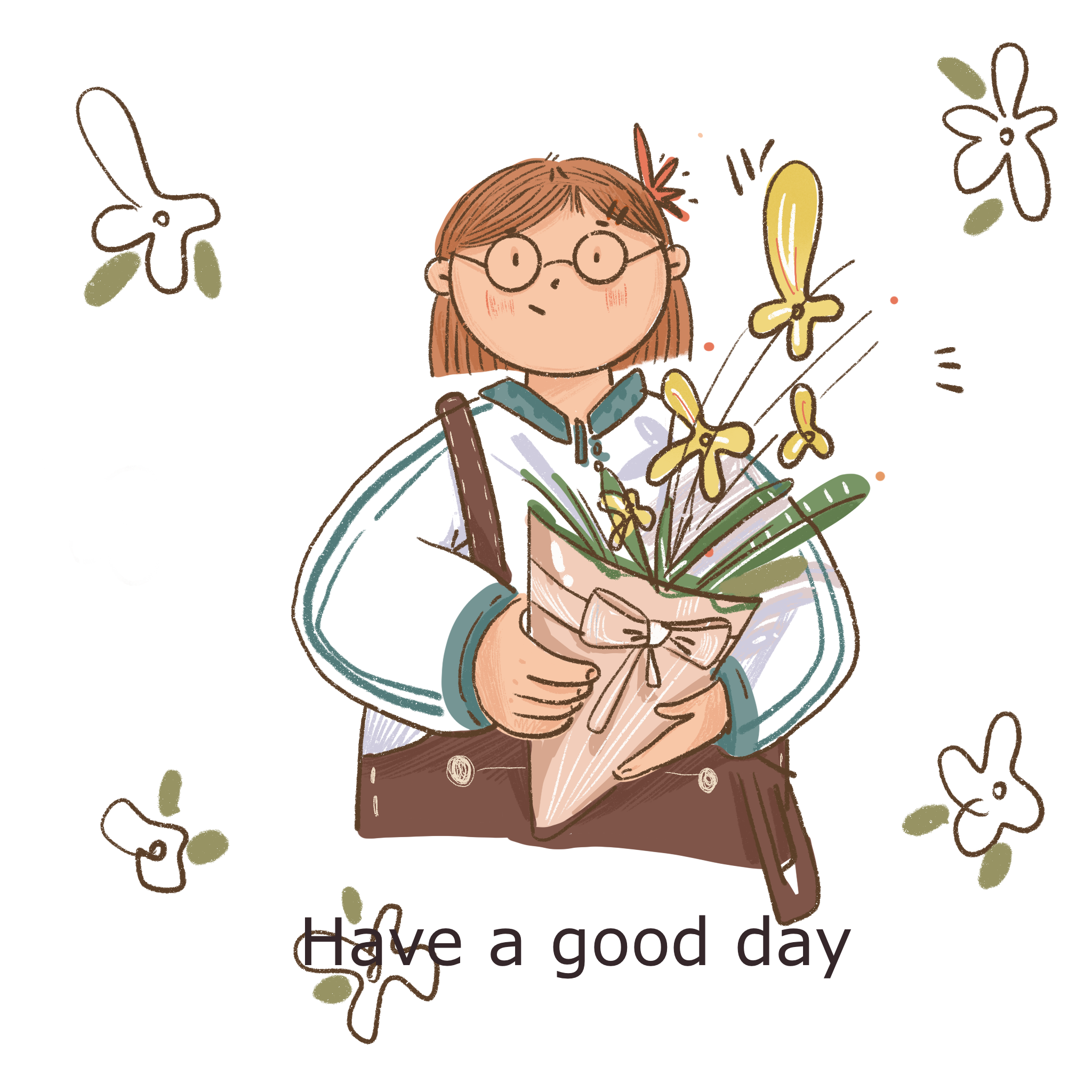 《美好的一天》绘画合集