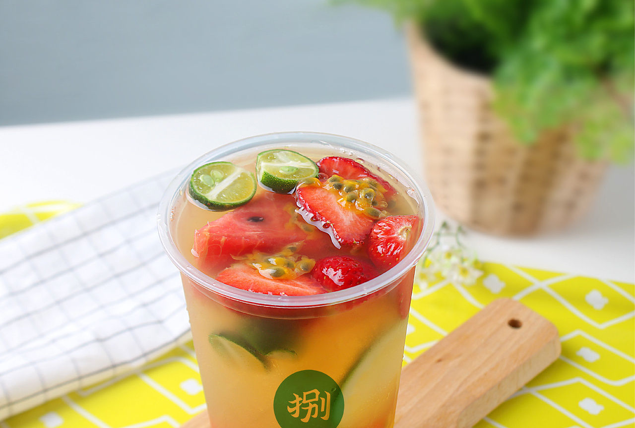 果饮品牌 | 涵象设计:捌悦果饮全案设计