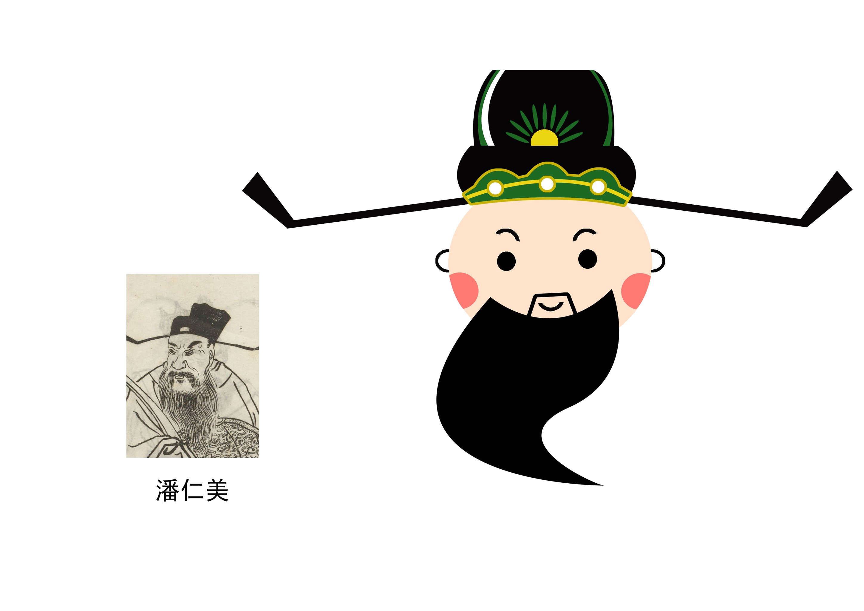 q版历史人物 - 实难得见 - 原创作品 - 视觉中国(爱视觉)