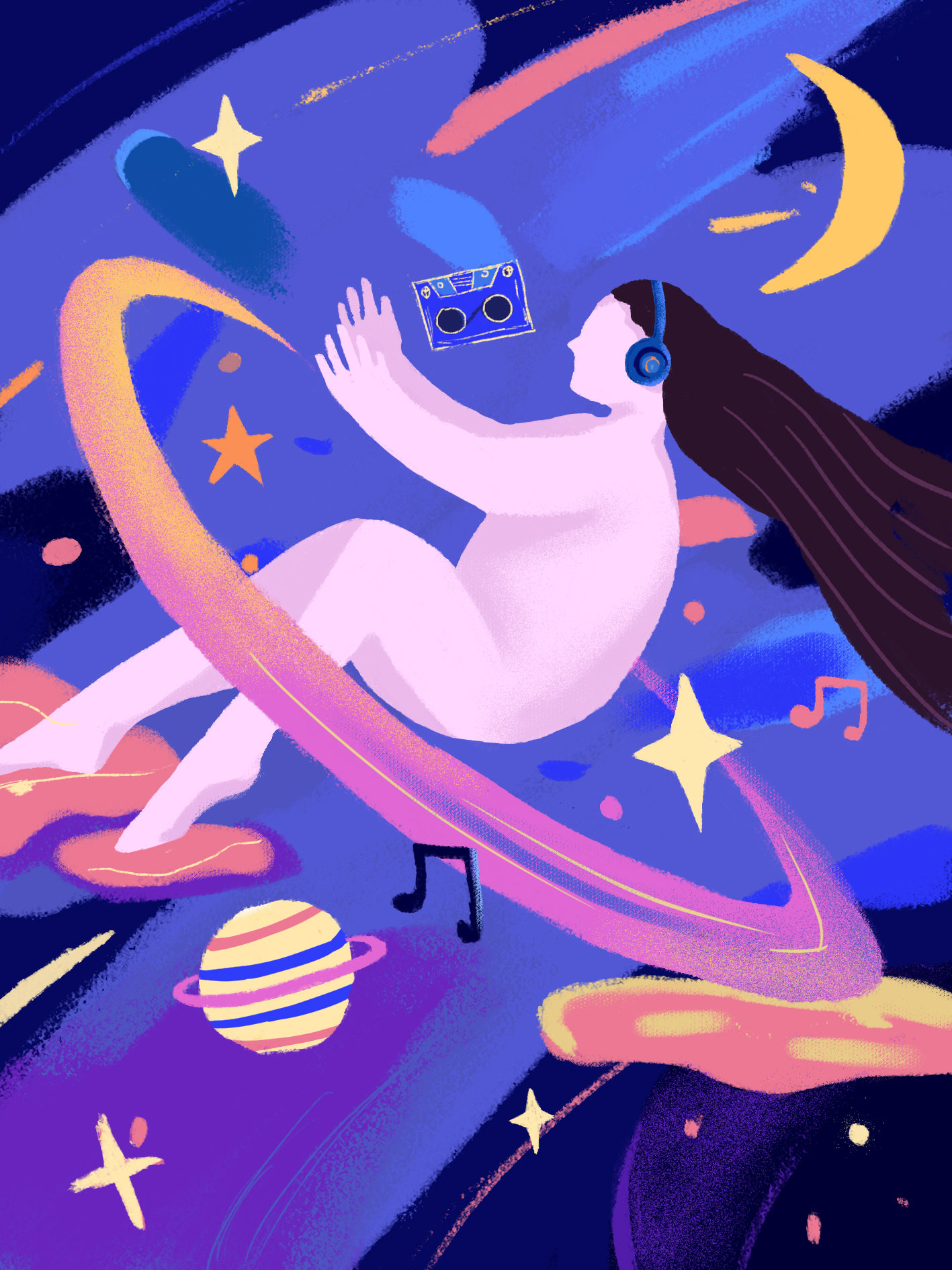 平面插画 | 音乐系列