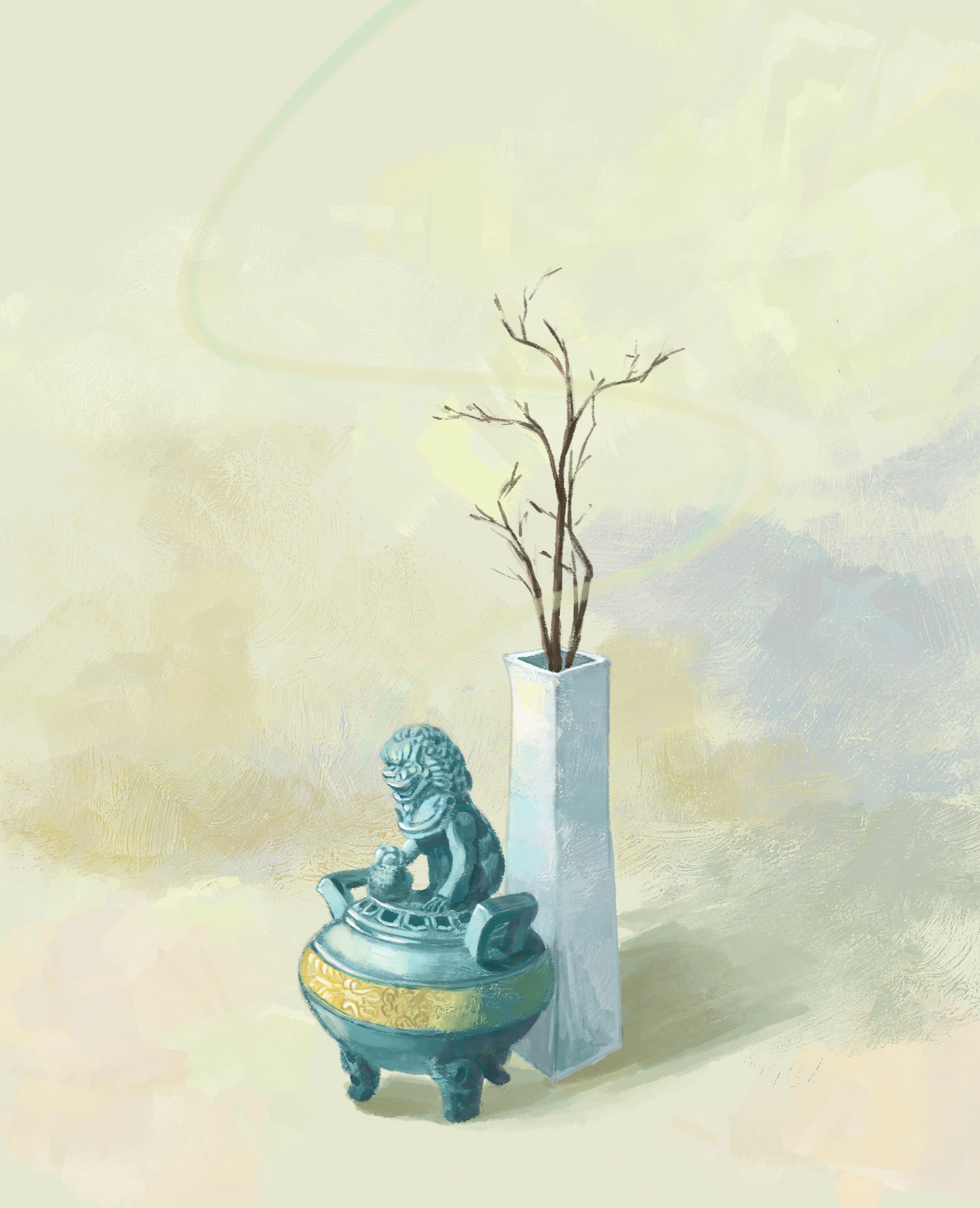 古风静物壁纸 - 153****6907 - 原创作品 - 视觉中国(shijueme)