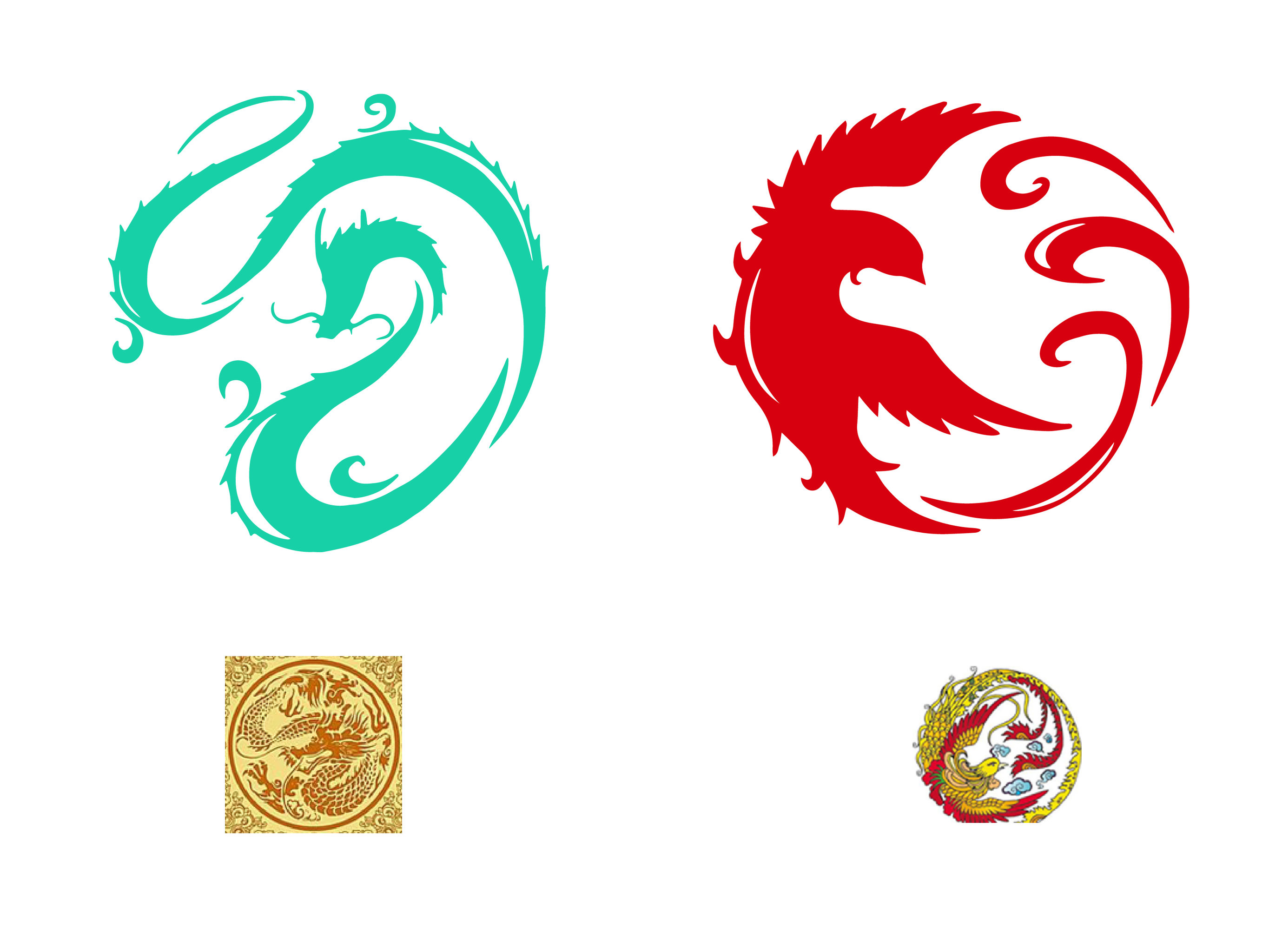 龙凤纹样 - 凛世雨 - 原创作品 - 视觉中国(shijueme)