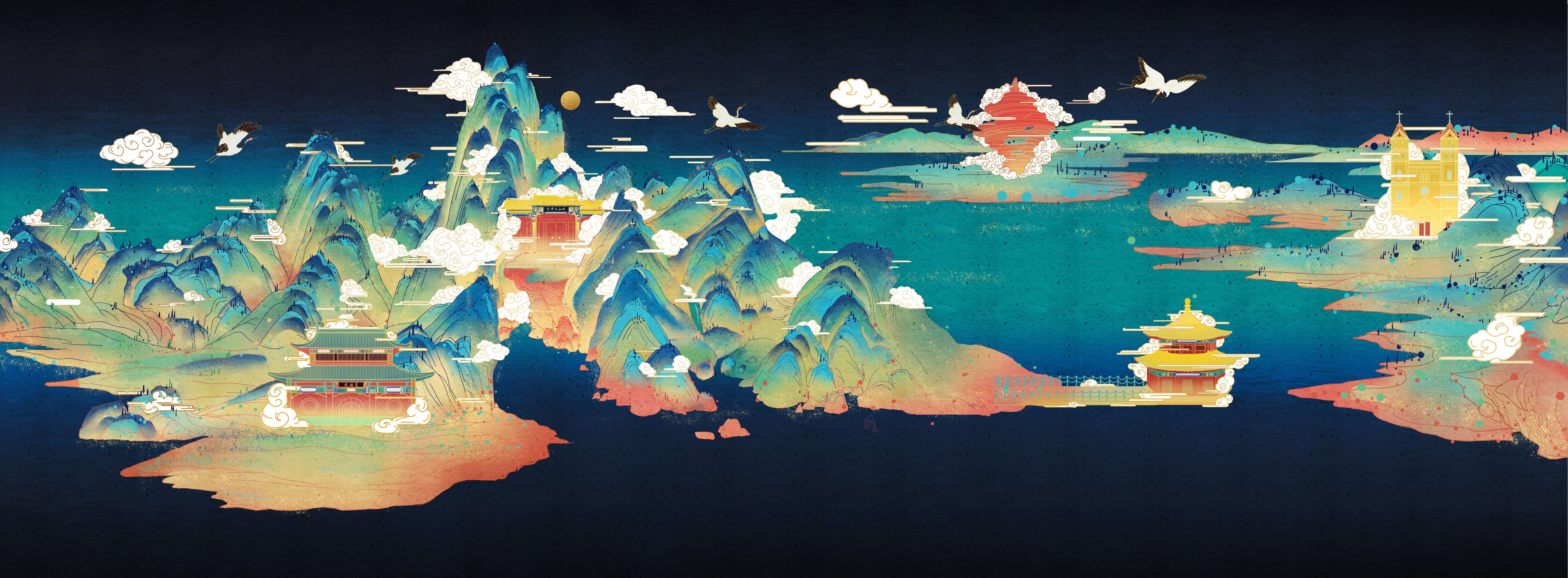 润意合造《海上仙山》项目图