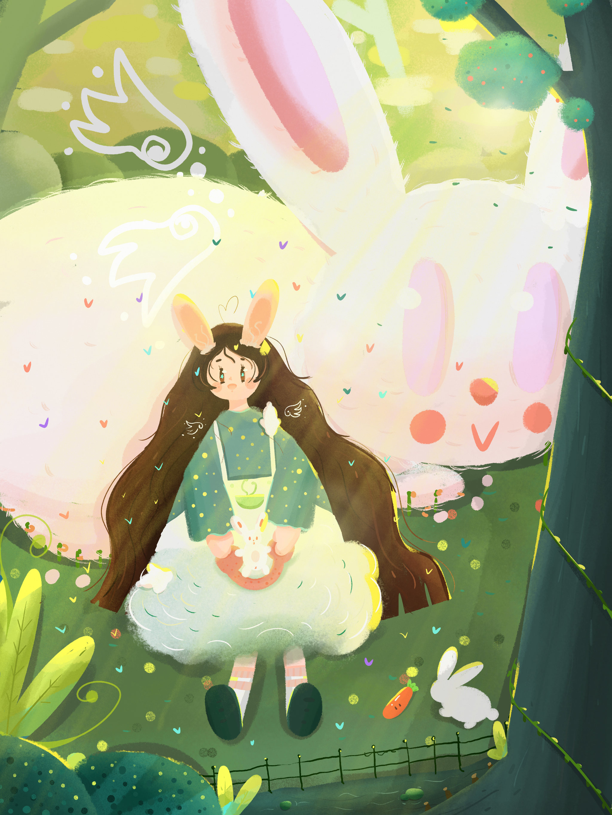 兔子森林-慵懒阳光