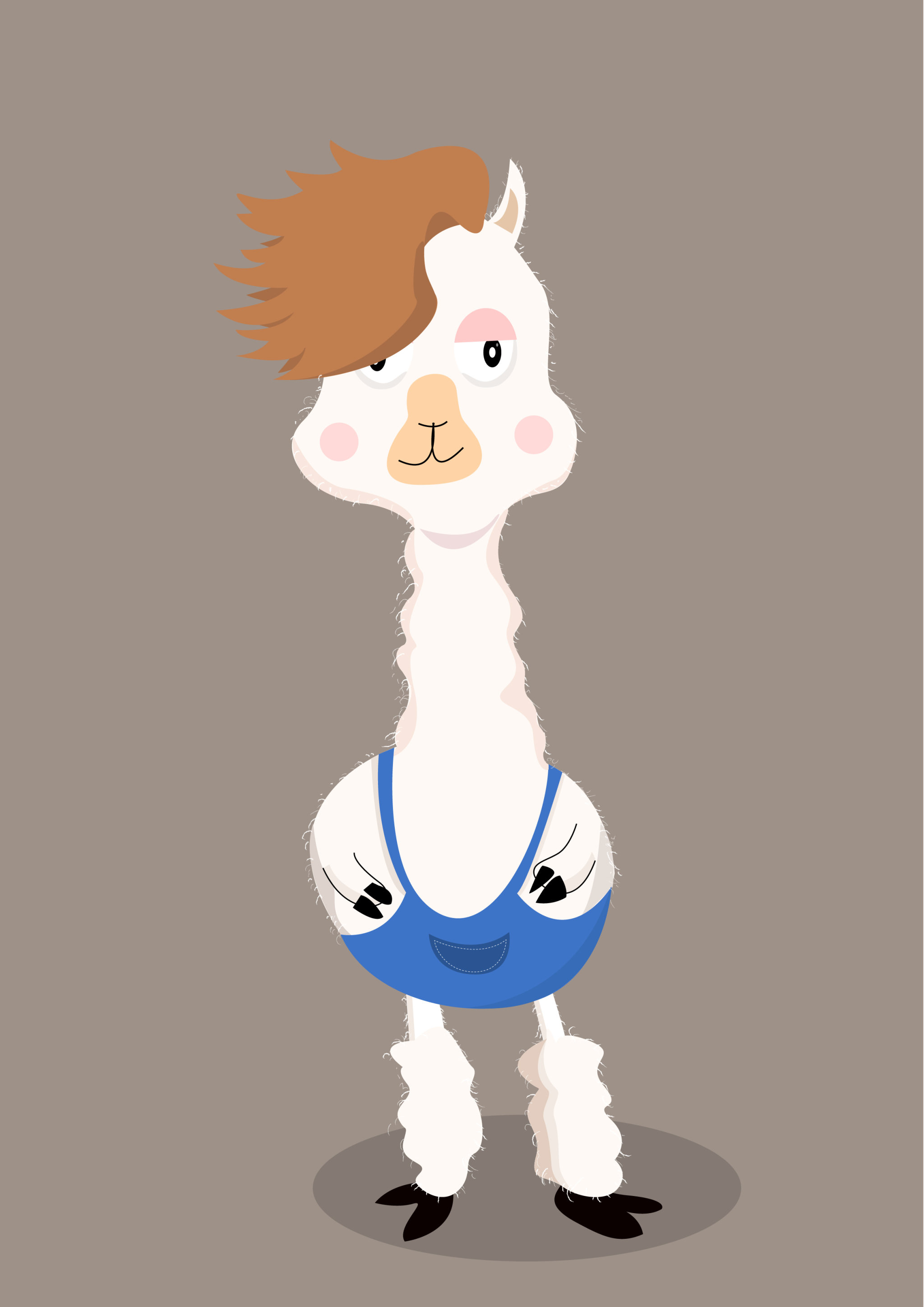 羊驼绵绵 - ttt14 - 原创作品 - 视觉中国(shijueme)