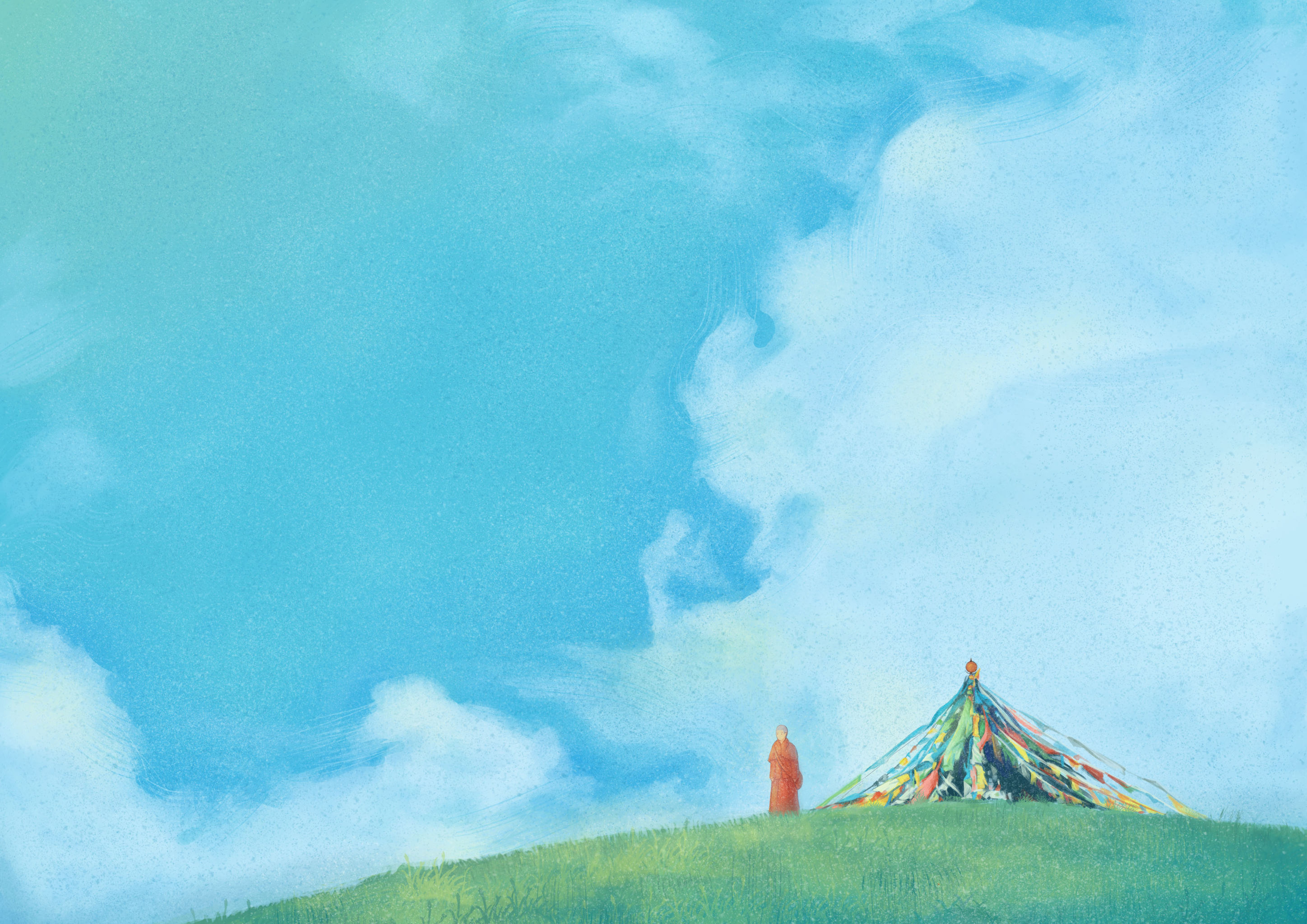 李莹玉|我的西藏见闻 - 北京印刷学院插画专业 - 原创作品 - 视觉中国