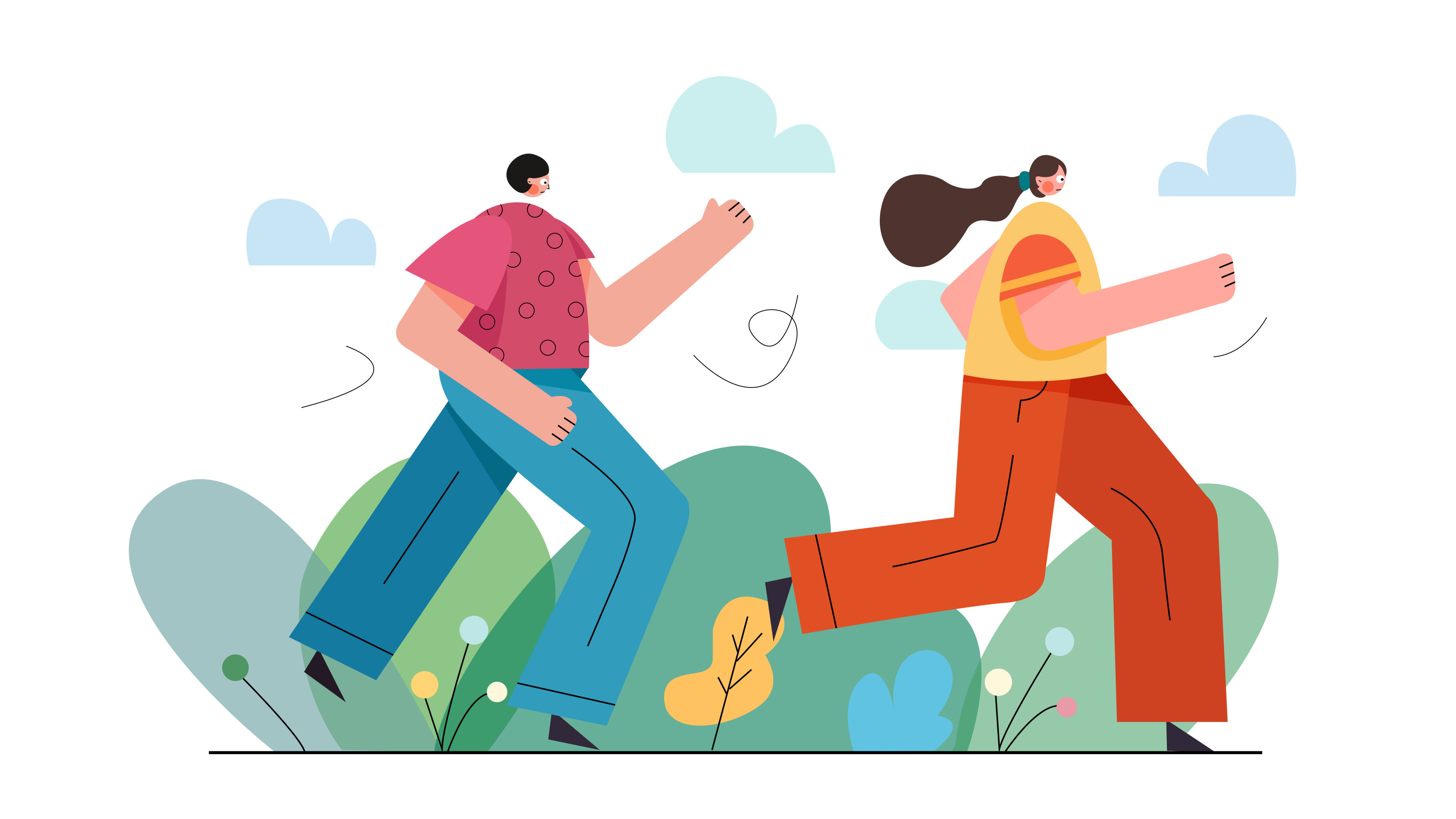 扁平主题插画 - 茶acha - 原创作品 - 视觉中国(shijueme)