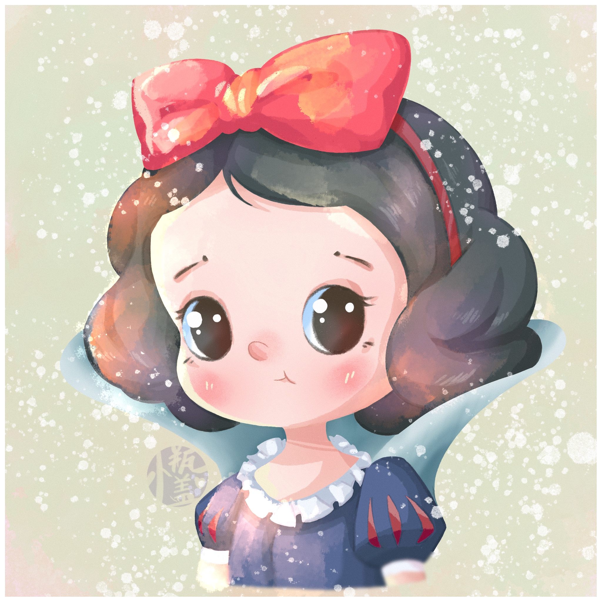 爱吃苹果的白雪公主