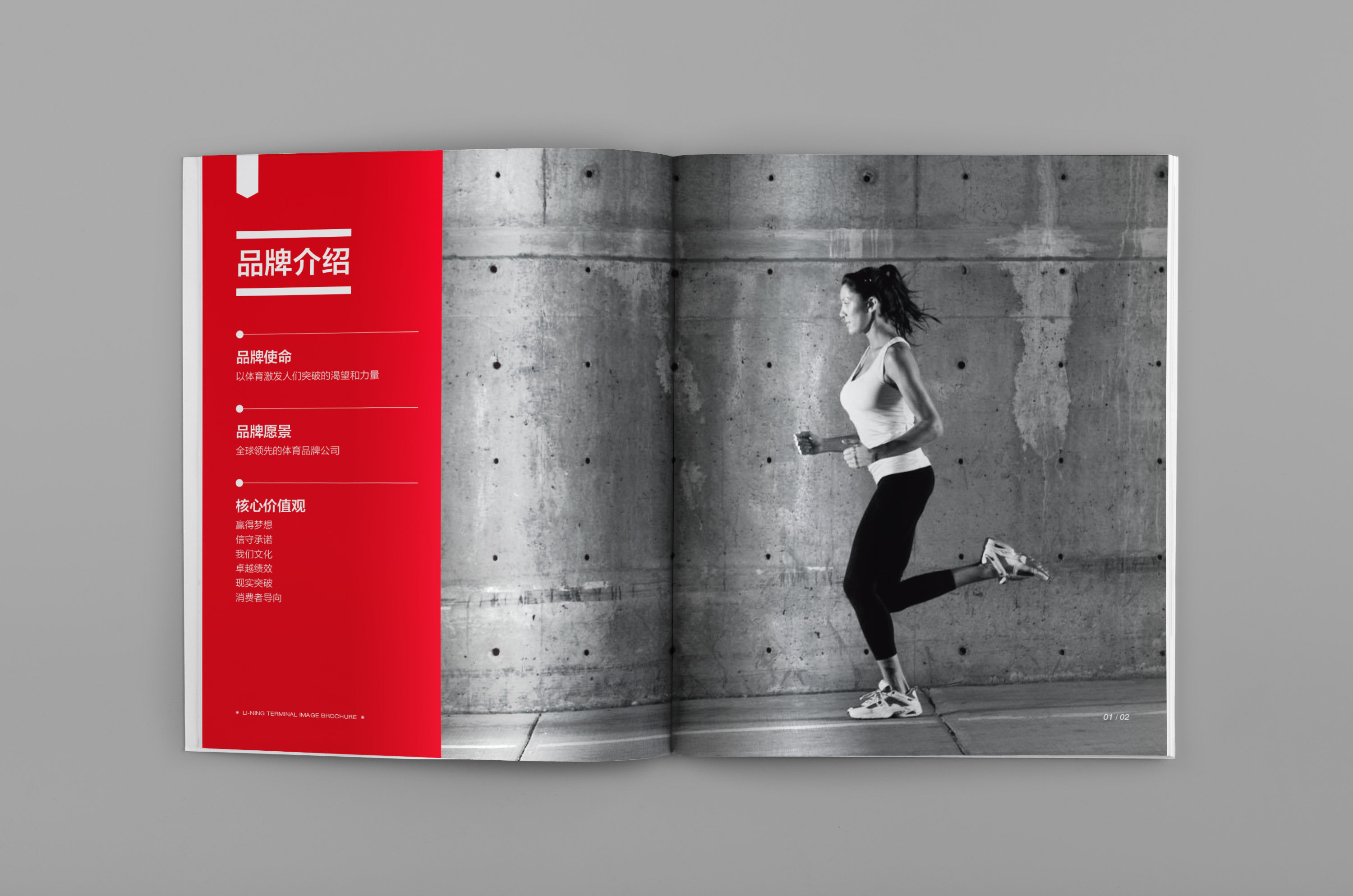 李宁品牌店手册 - 放牛啊放牛 - 原创作品 - 视觉中国(shijueme)