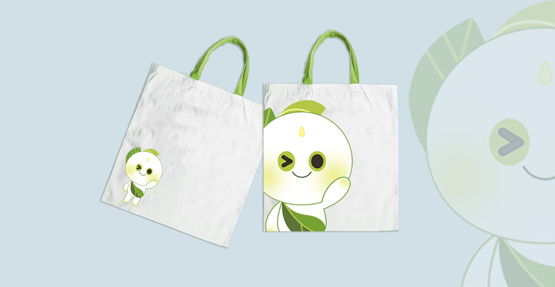 广西昭平县城市旅游吉祥物设计茶宝宝