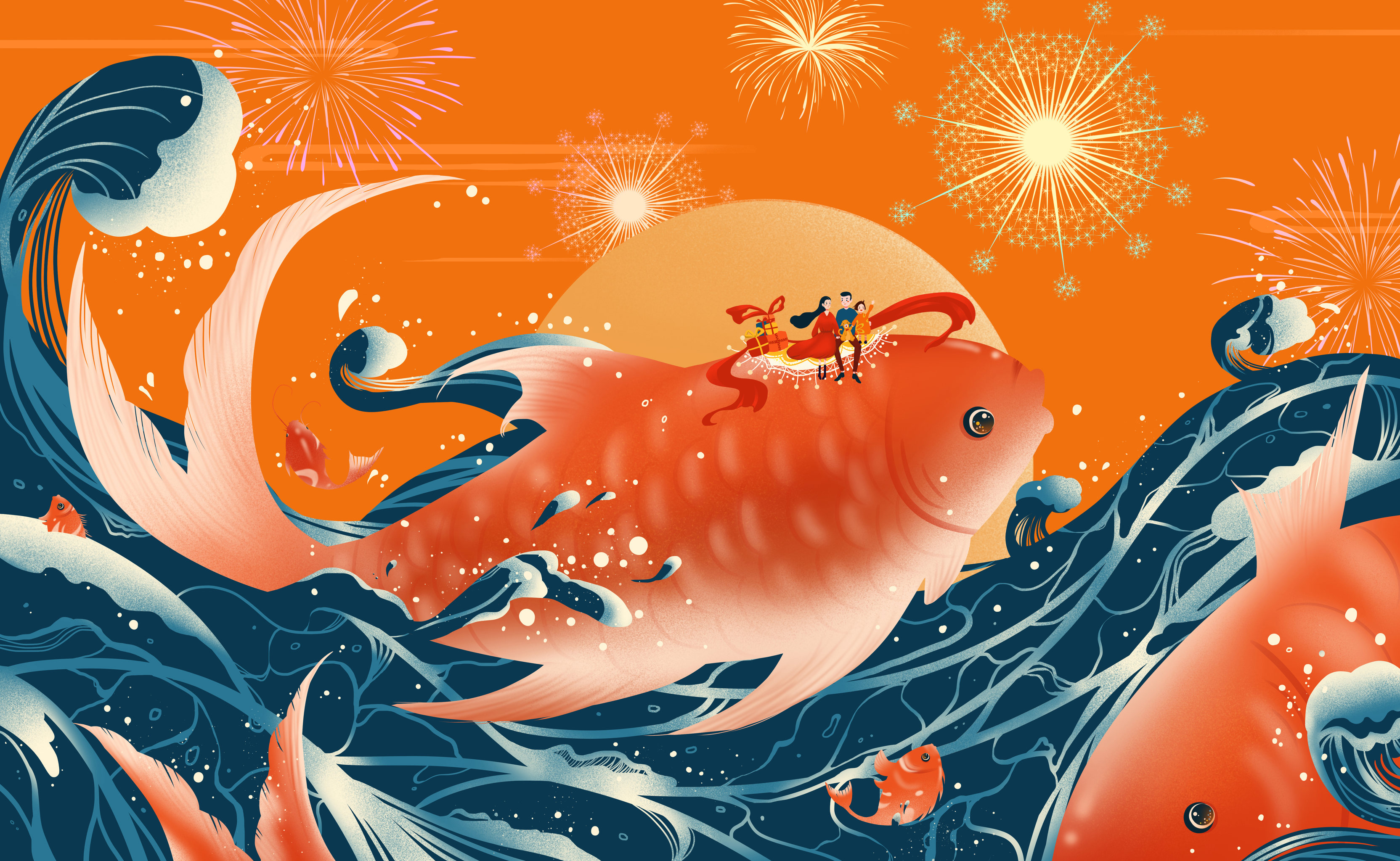 《鱼》 - 早苏oliver - 原创作品 - 视觉中国(shijueme)