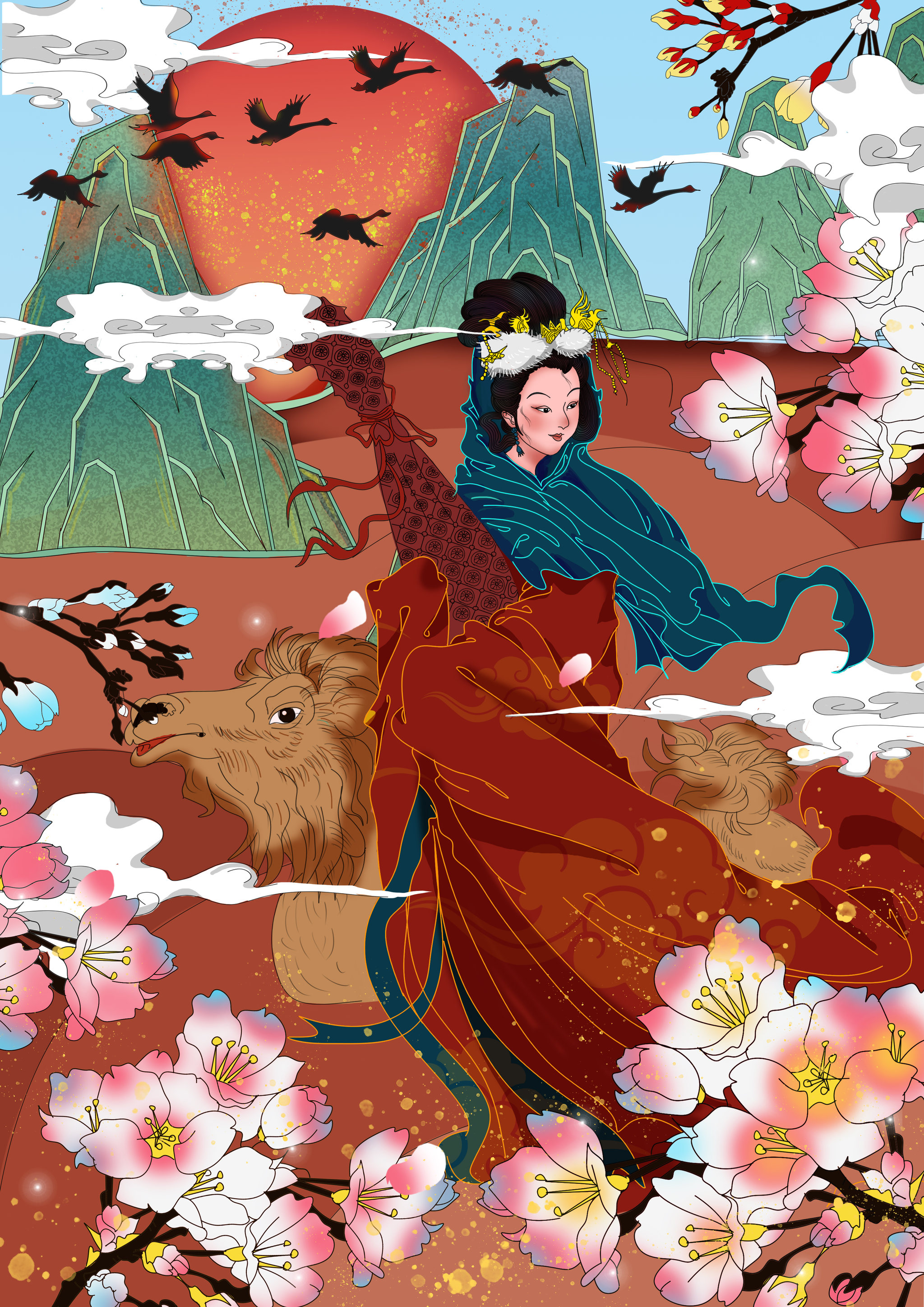 四大美人形象创作