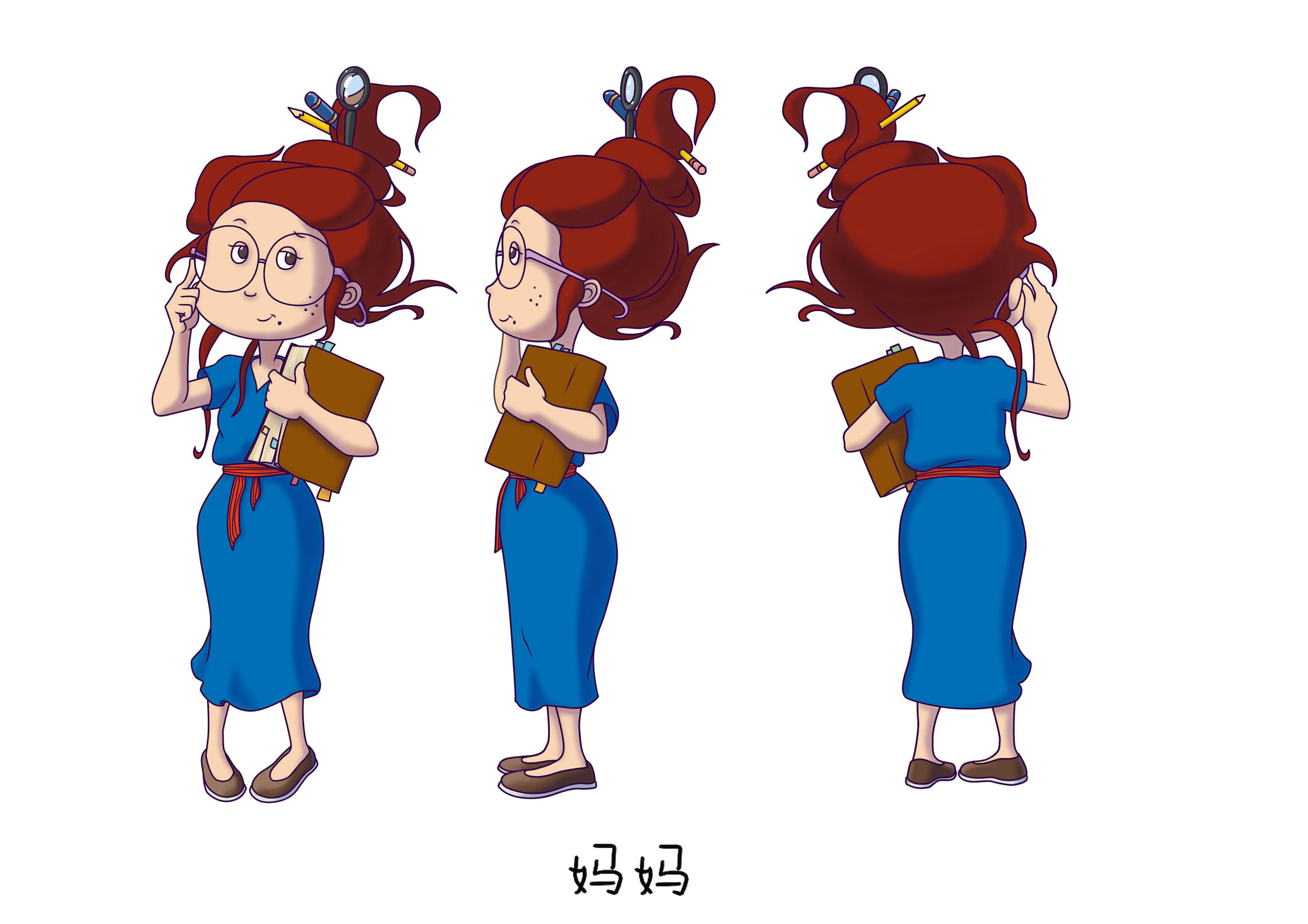 角色三视图 - ren-cun - 原创作品 - 视觉中国(爱视觉)