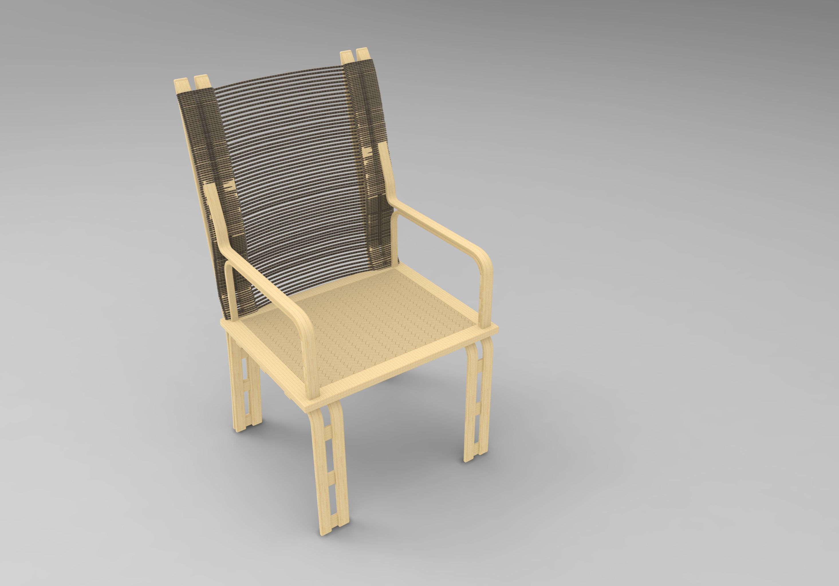 热情雨林竹家具