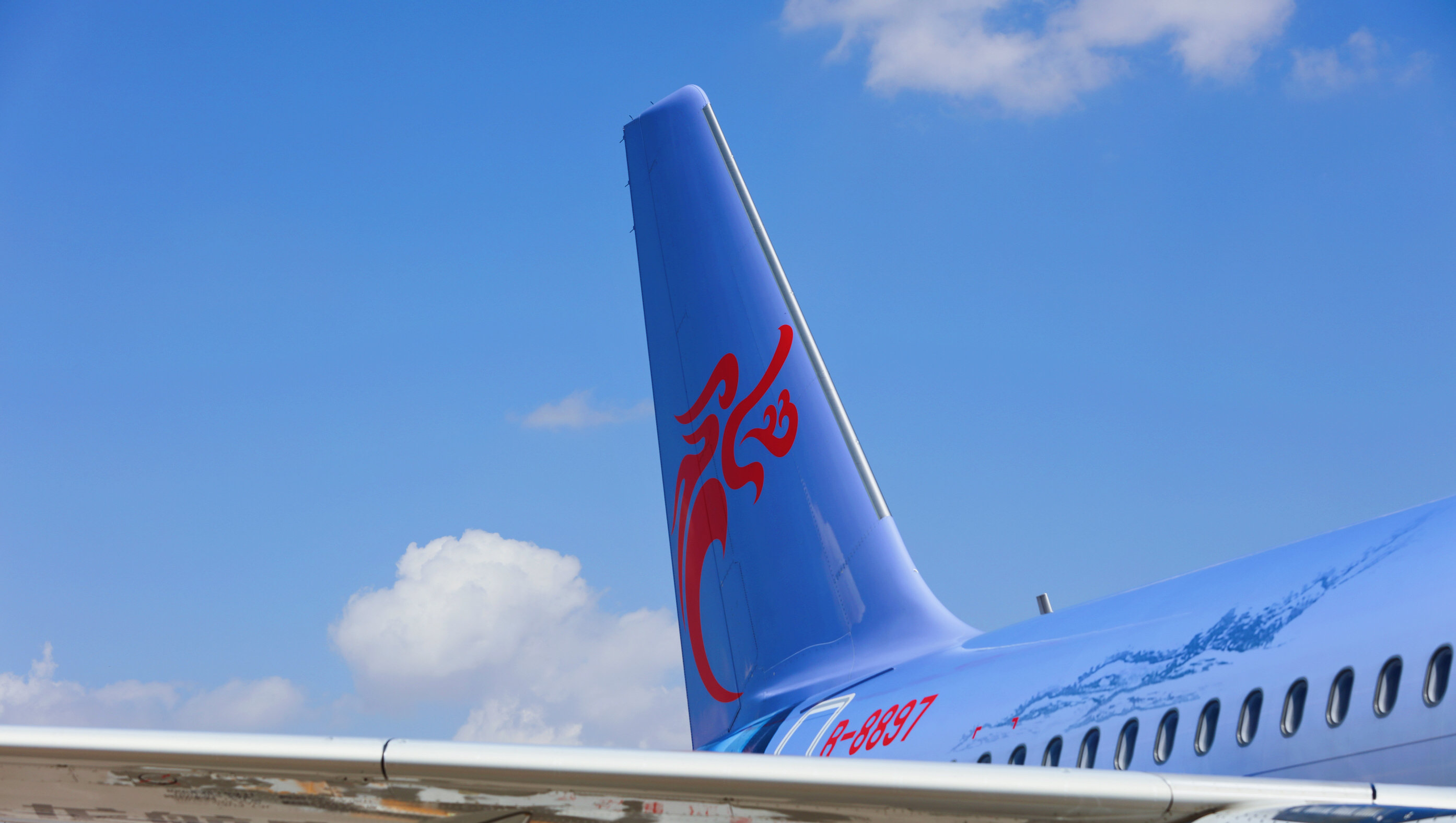 长龙航空"诗画浙江"彩绘机