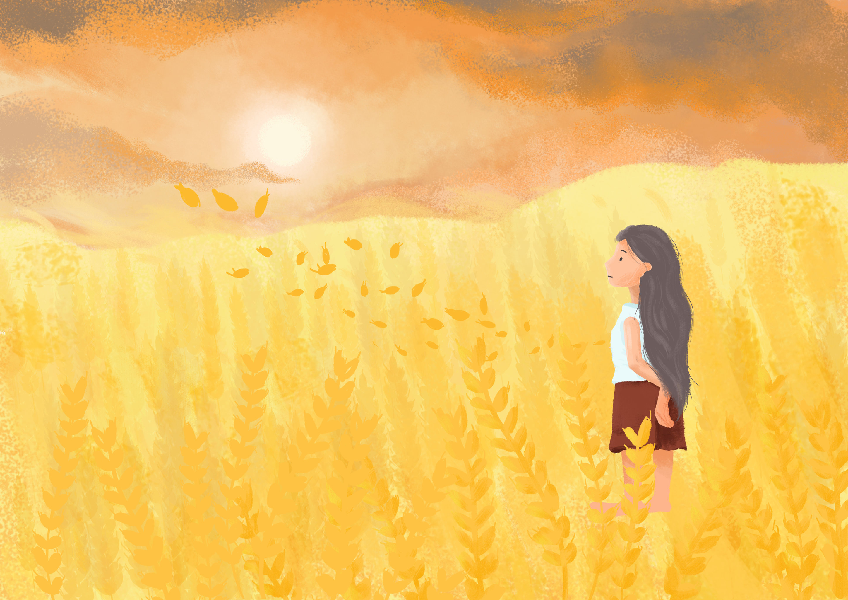 麦田- 土豆泥 - 原创作品 - 视觉中国(shijueme)