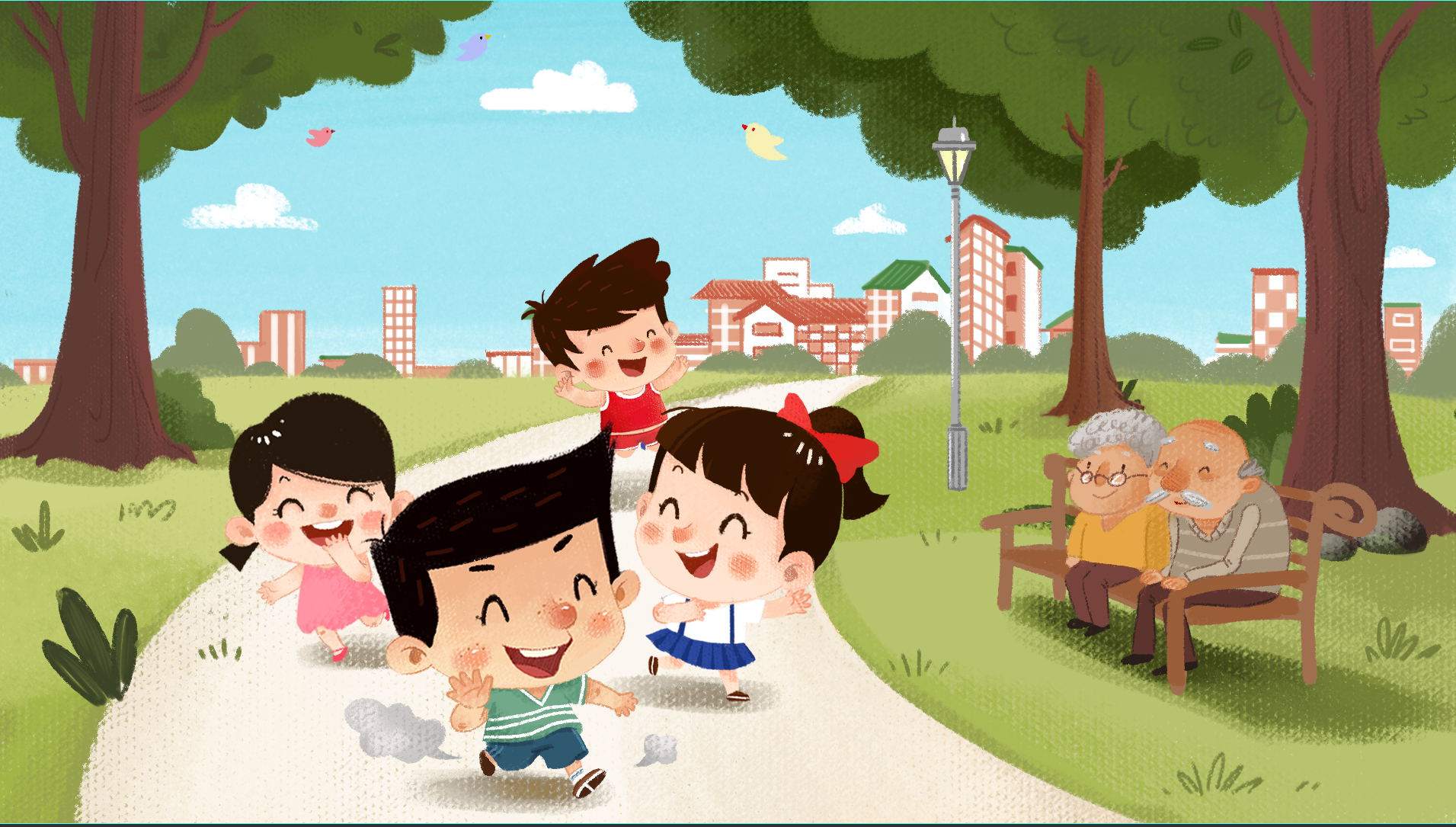 儿插商稿就是和新加坡作曲人合作的儿歌小动画4首～(还有两首没有发布