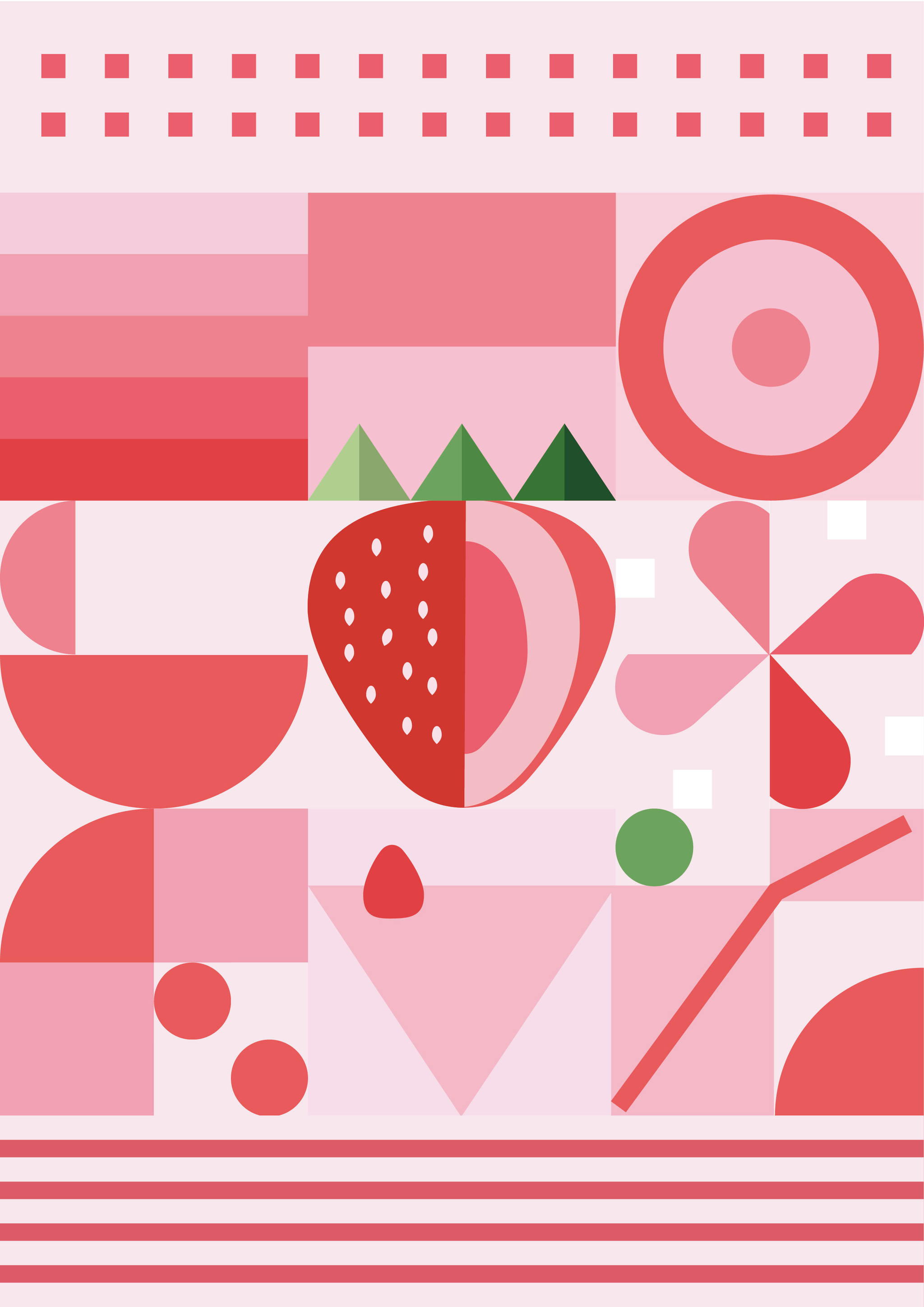 几何之美——水果包装设计