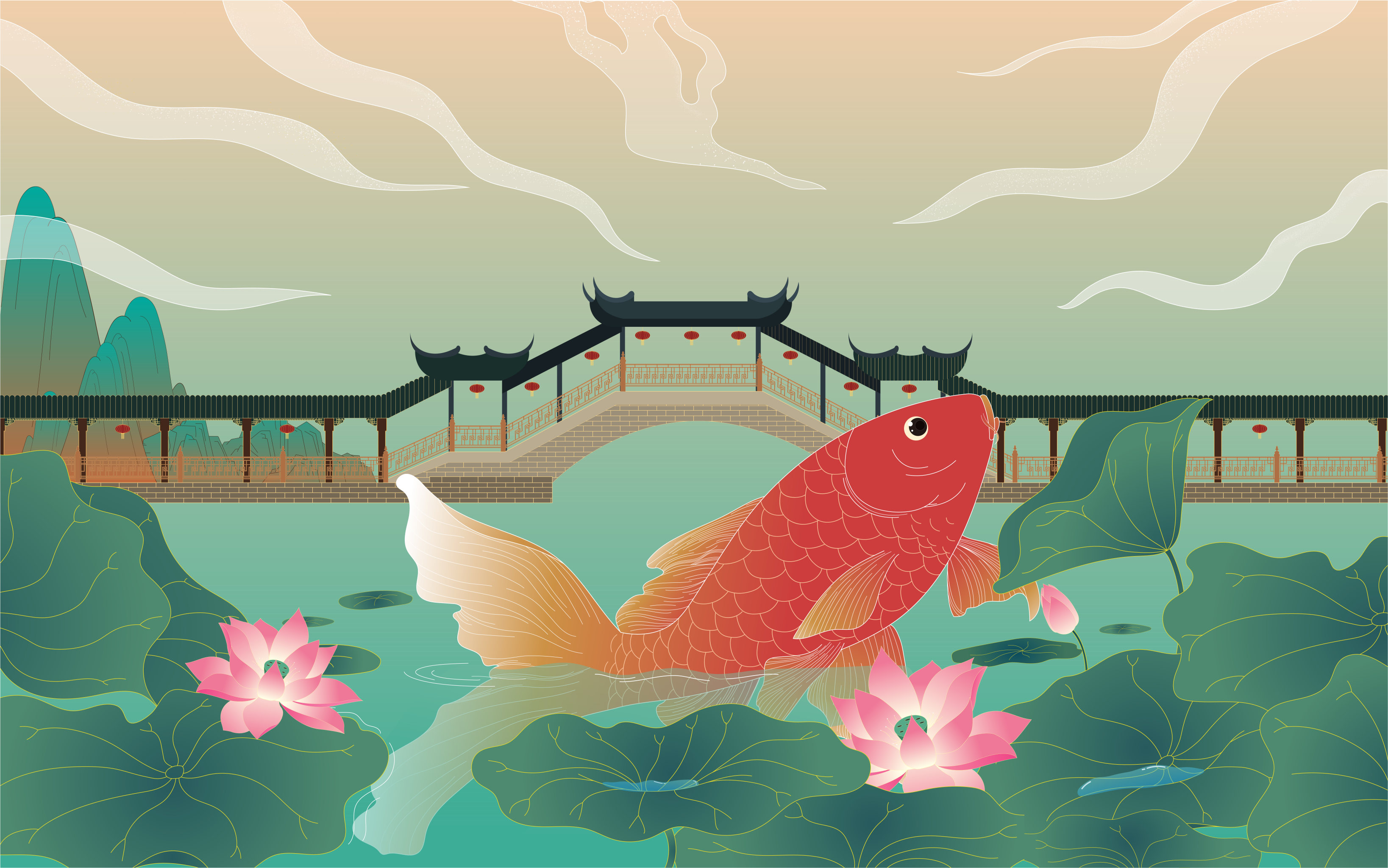 国风锦鲤 - 188****3071 - 原创作品 - 视觉中国(shijueme)