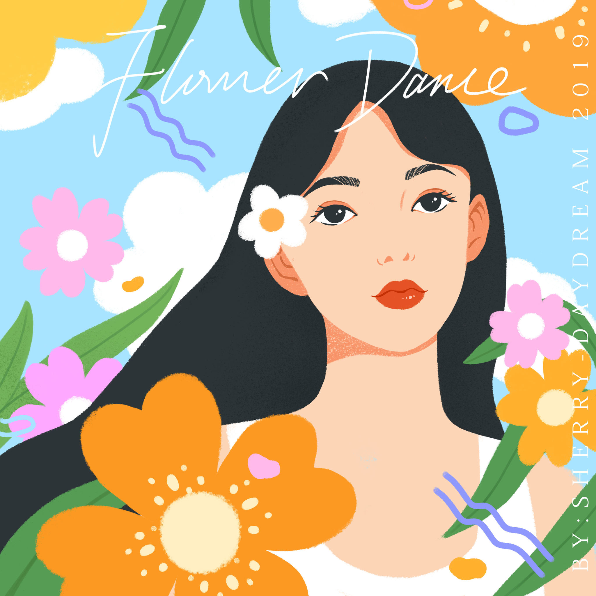 flower dance - sherry白日梦 - 原创作品 - 视觉中国(shijueme)