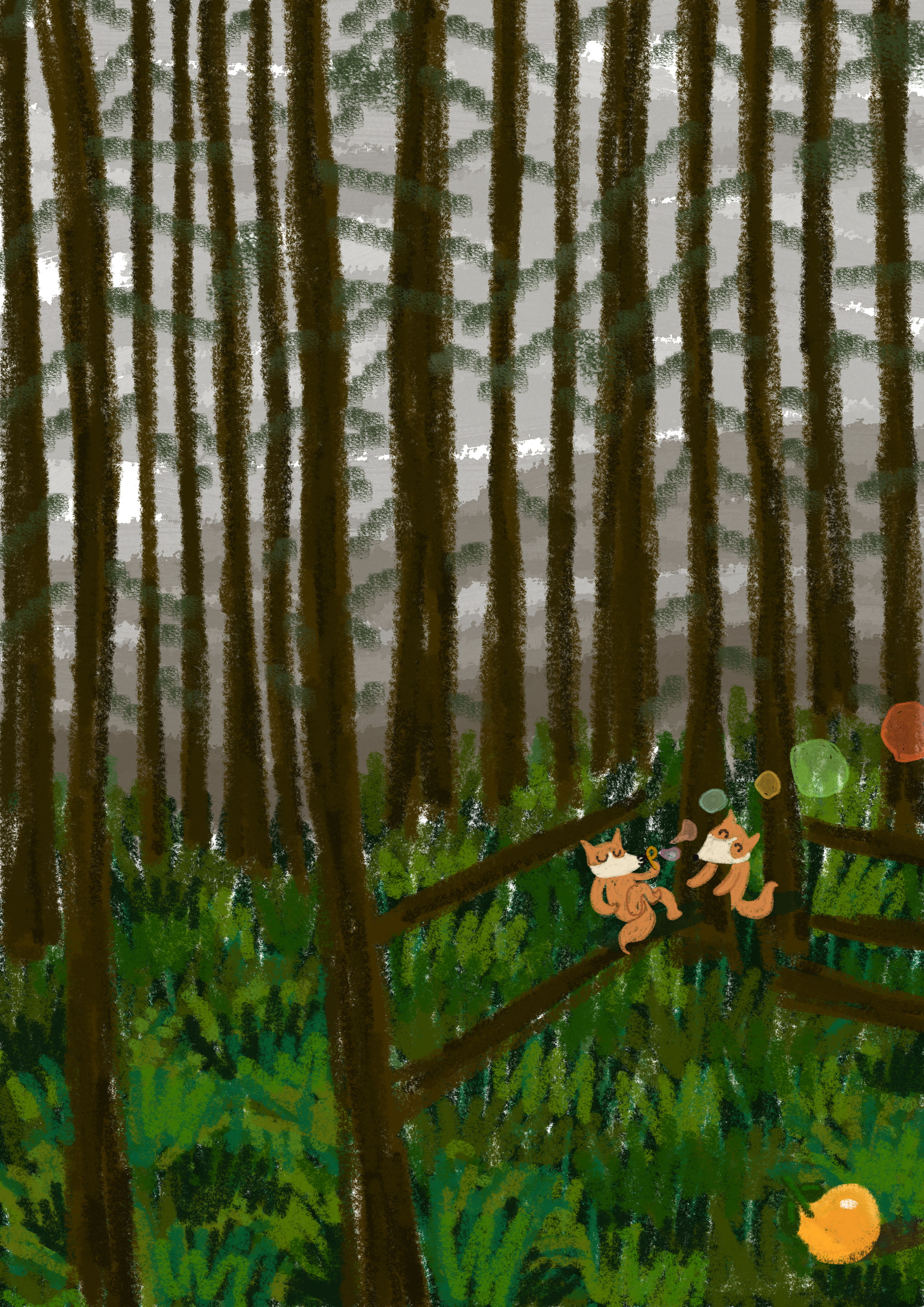 治愈系插画集一